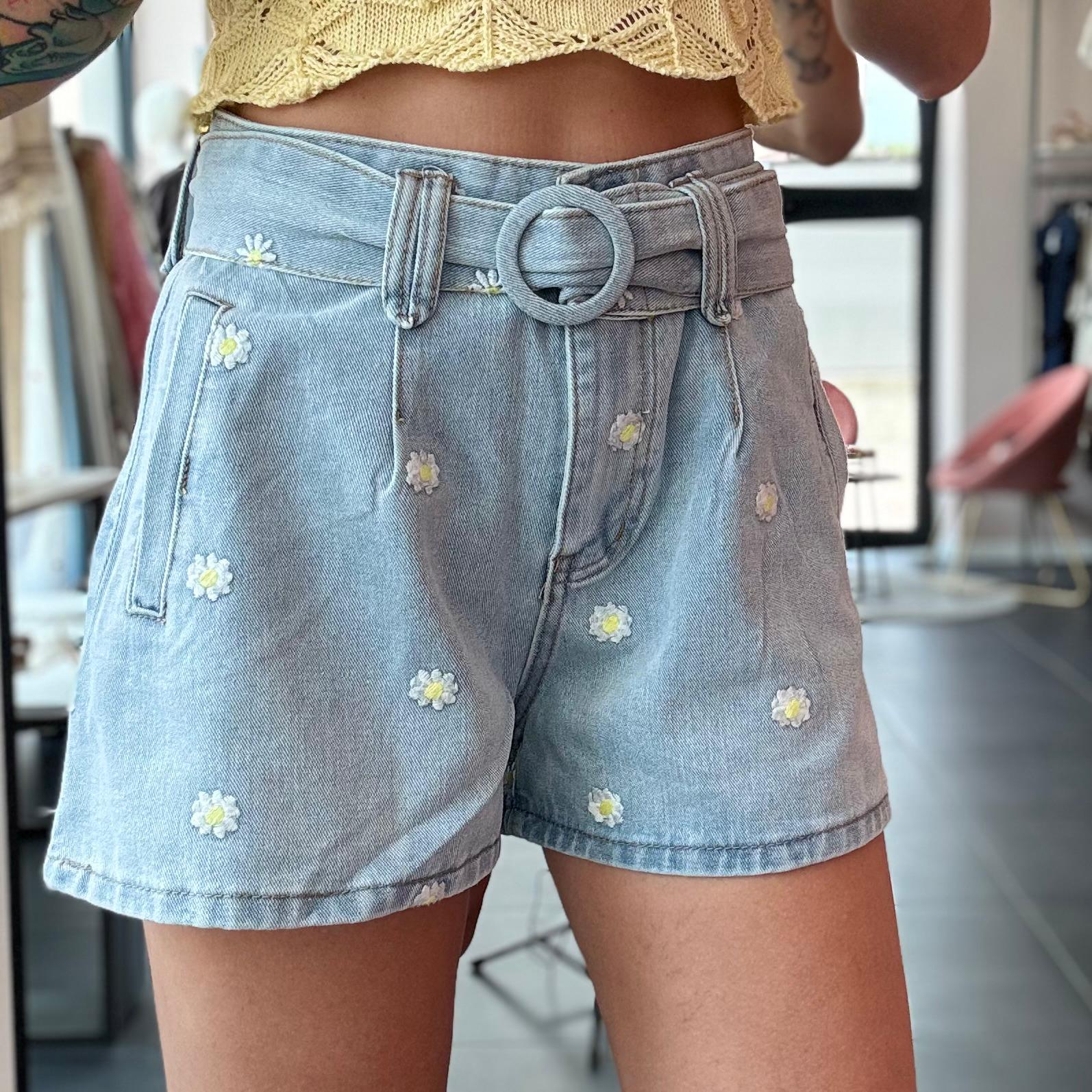 Pantaloncino con Margherite - immagine 4
