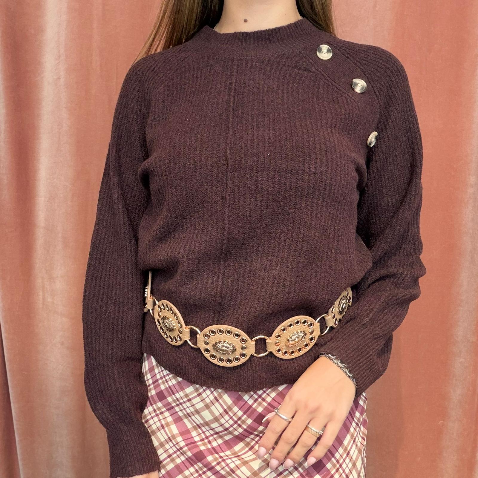 JDYANNIE LIFE L/S ON BUTTON PULL. KNT - immagine 4