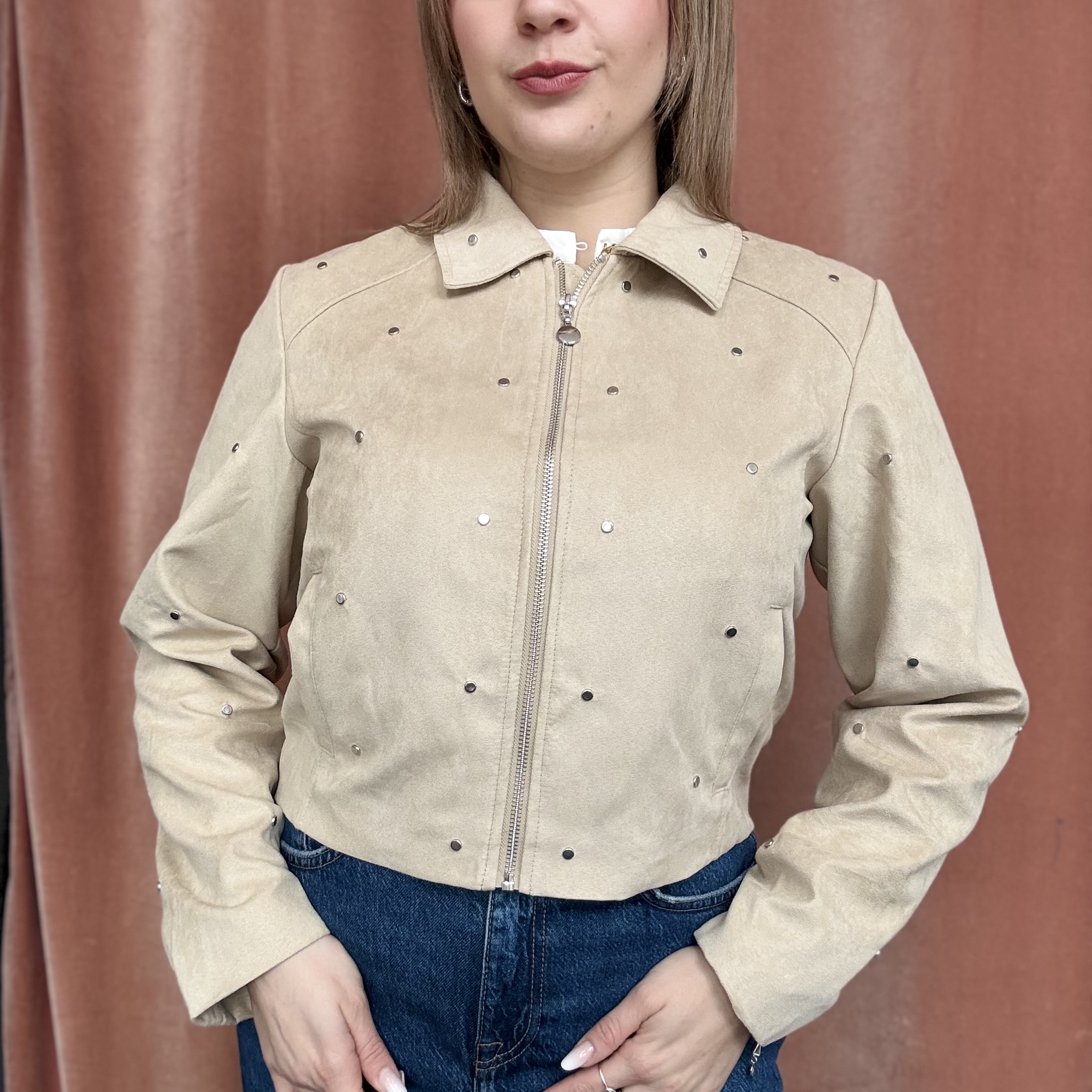 JDYROWAN SUEDE JACKET - immagine 3