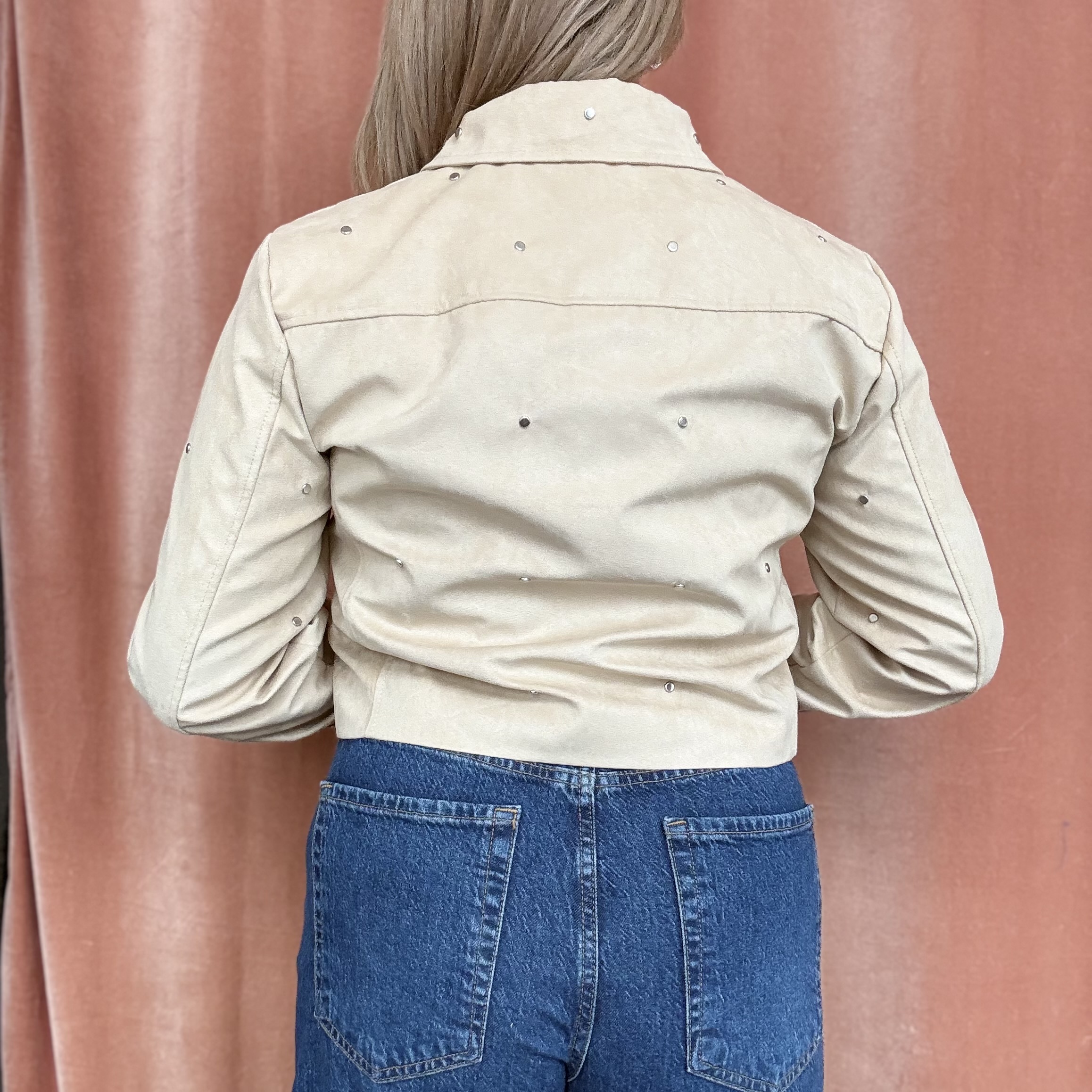 JDYROWAN SUEDE JACKET - immagine 4