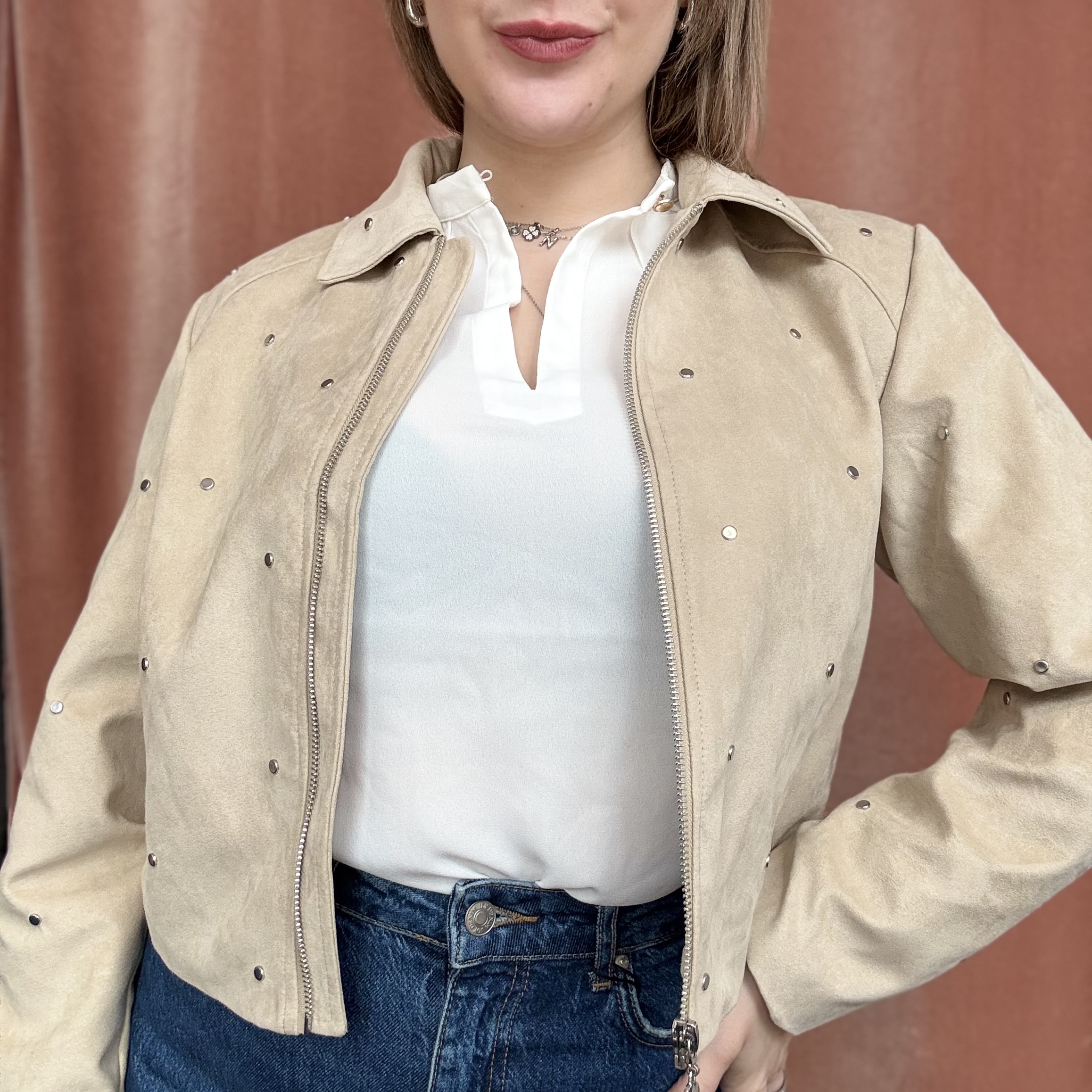 JDYROWAN SUEDE JACKET - immagine 5