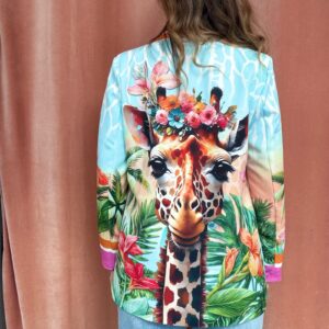Giacca Monopetto Giraffa