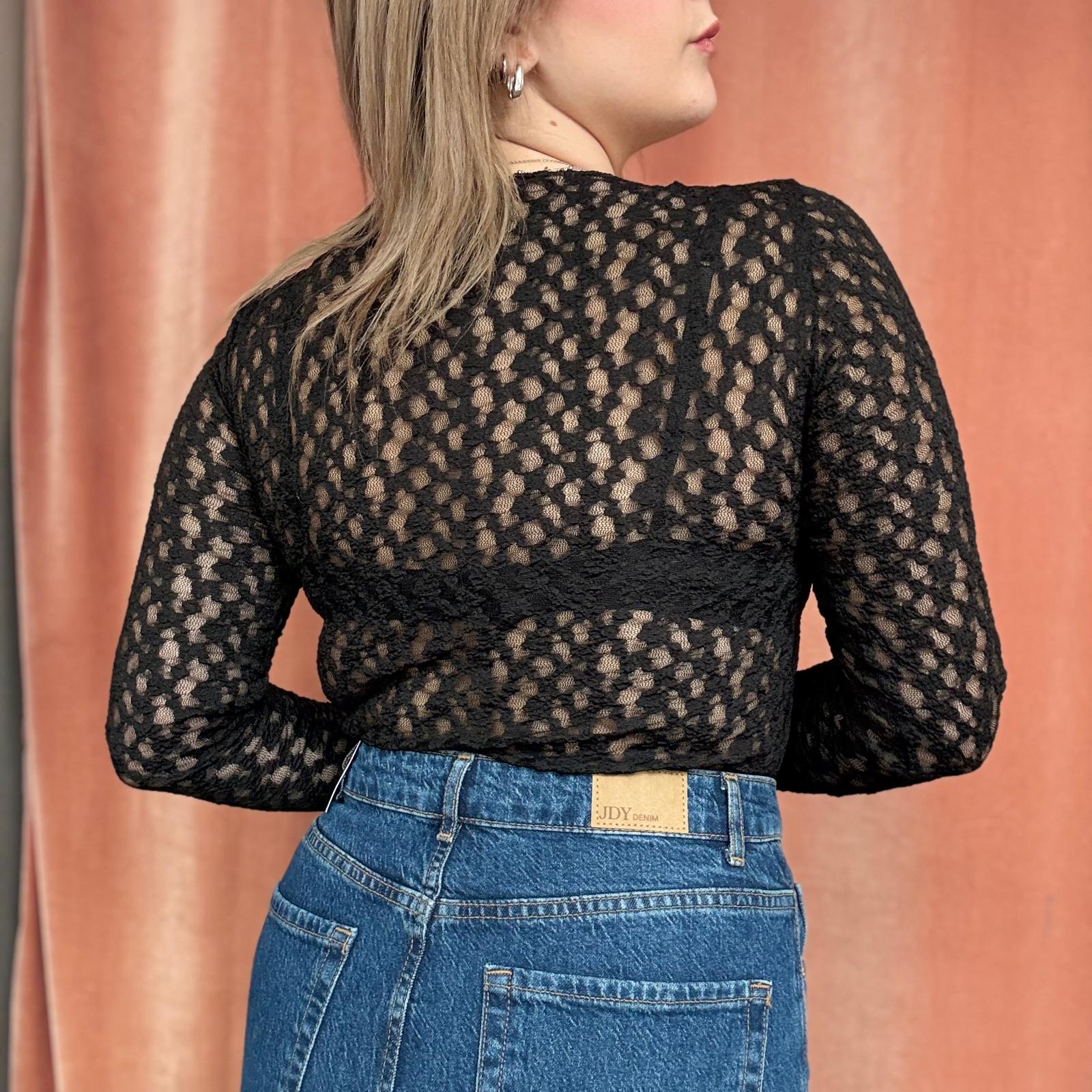 Maglia in Pizzo Ricamata - immagine 15