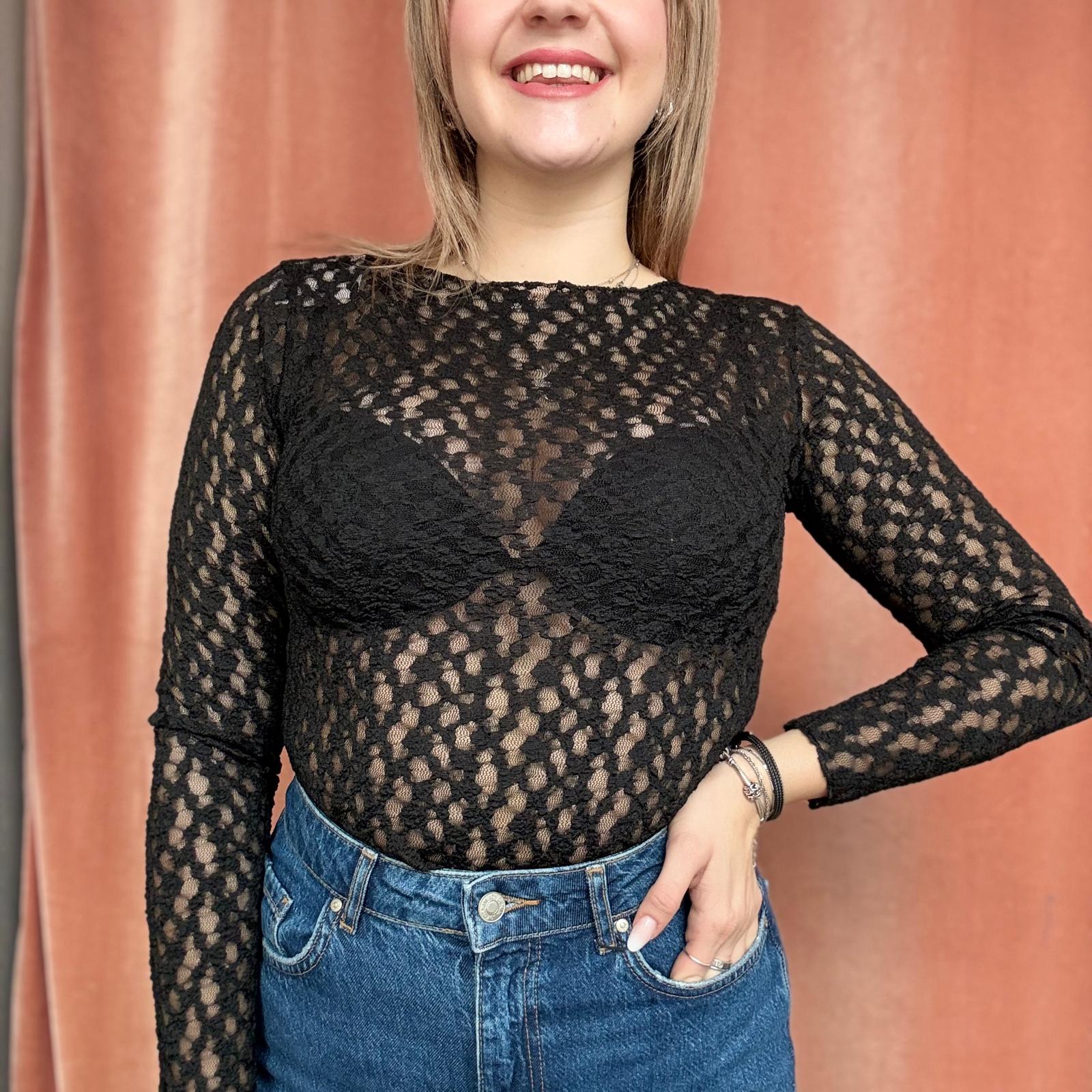 Maglia in Pizzo Ricamata - immagine 16