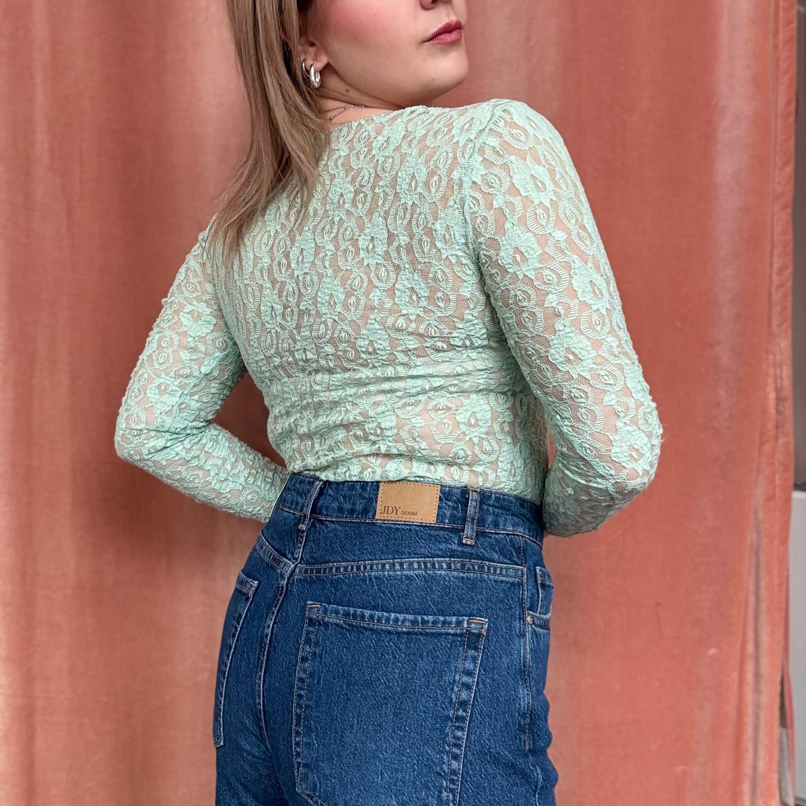 Maglia in Pizzo Ricamata - immagine 10