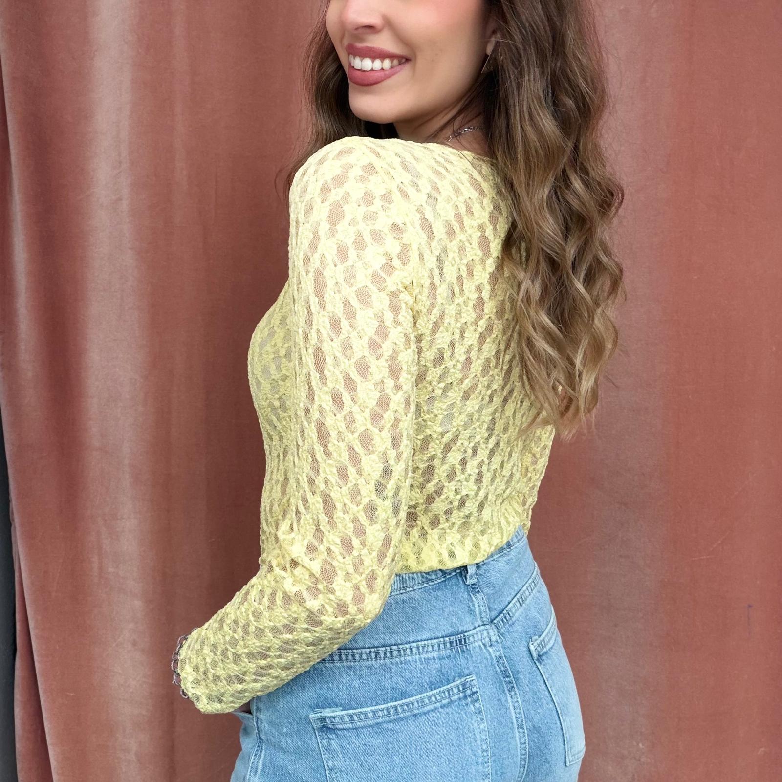 Maglia in Pizzo Ricamata - immagine 12