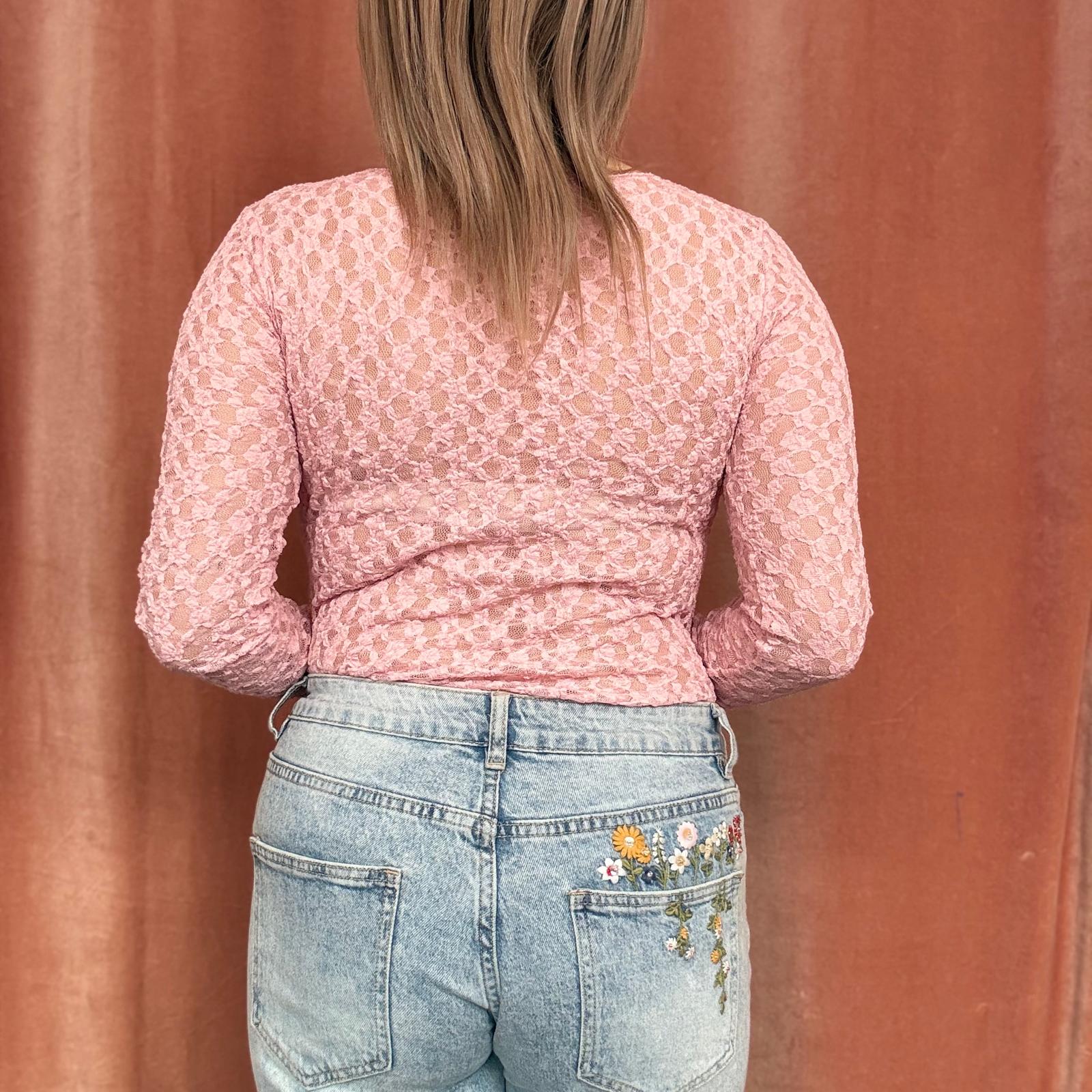 Maglia in Pizzo Ricamata - immagine 7