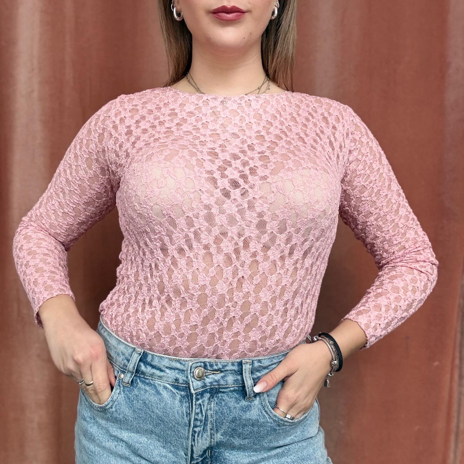 Maglia in Pizzo Ricamata - immagine 5