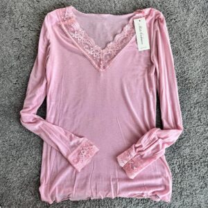 Maglia Cashmere con Pizzo