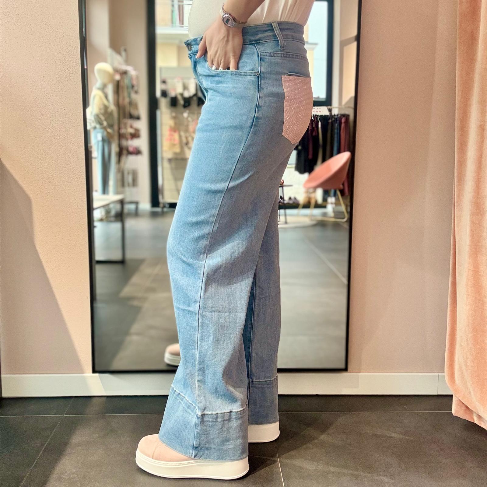 Jeans Tasche Brillantini - immagine 7