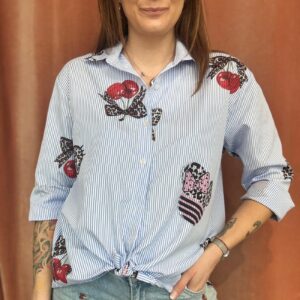 Camicia a Righe Minnie