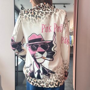 Giacca Oversize Pink Panther