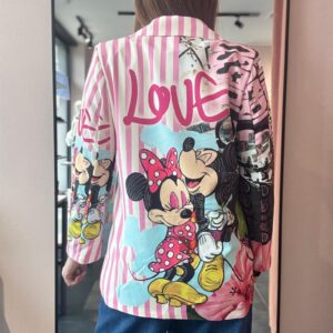 Giacca Oversize Topolino e Minnie