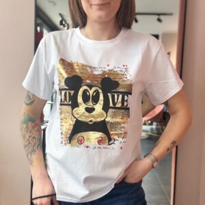 T-shirt Mickey Oro Love