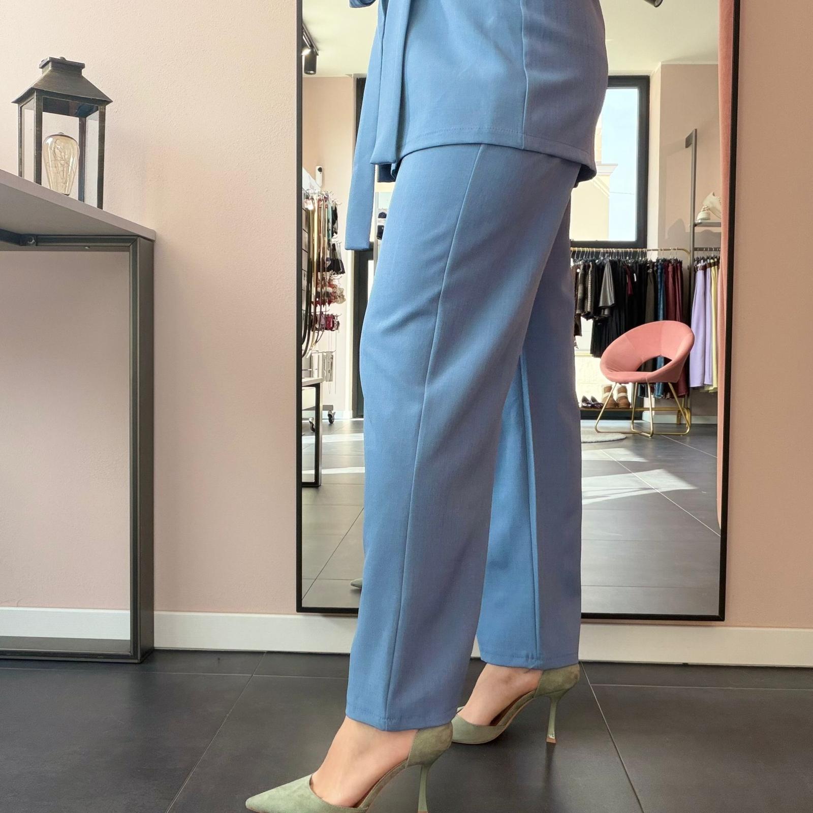 Completo Blazer Smanicato e Pantalone Gamba Larga - immagine 22