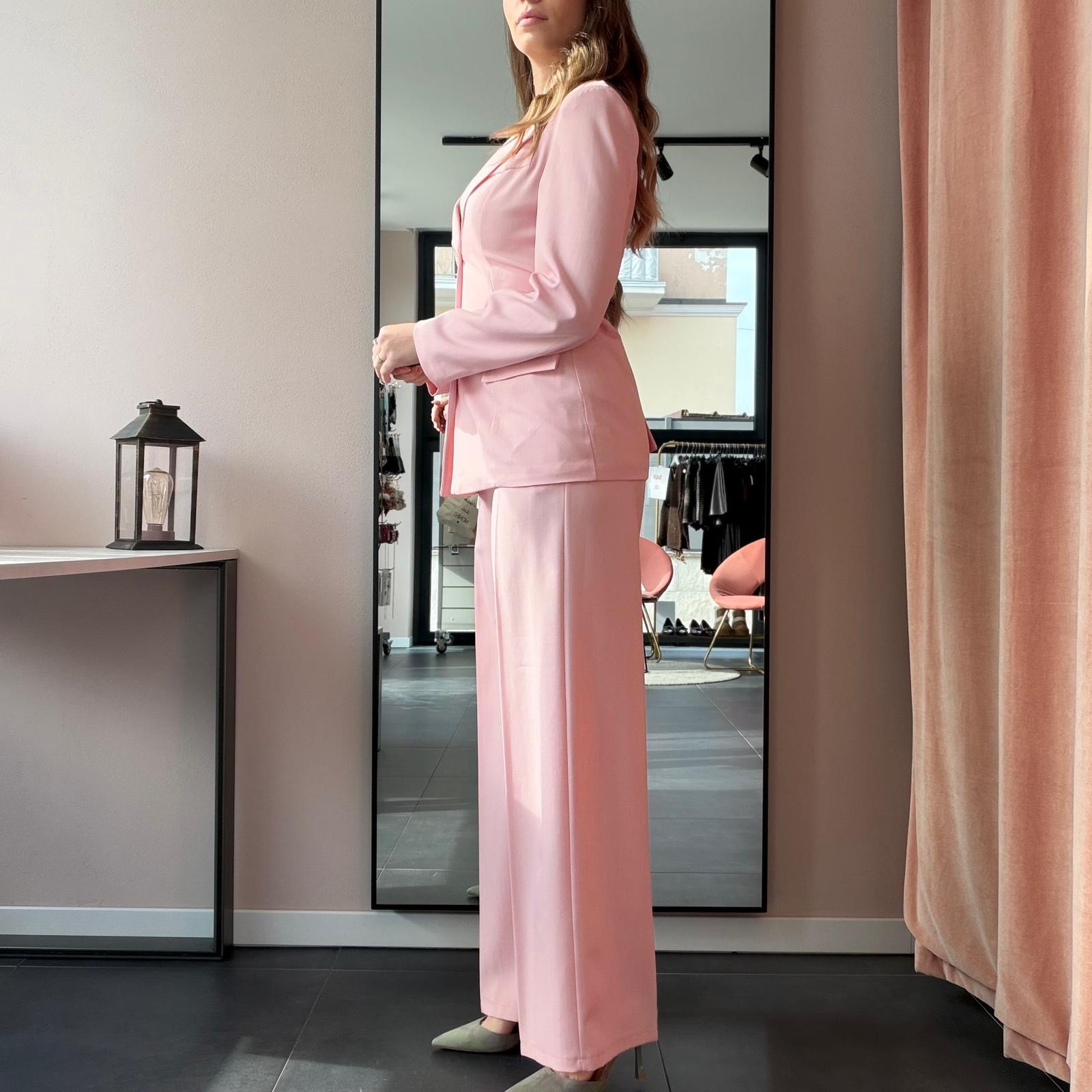 Completo Giacca Doppiopetto e Pantalone Gamba Larga - immagine 11