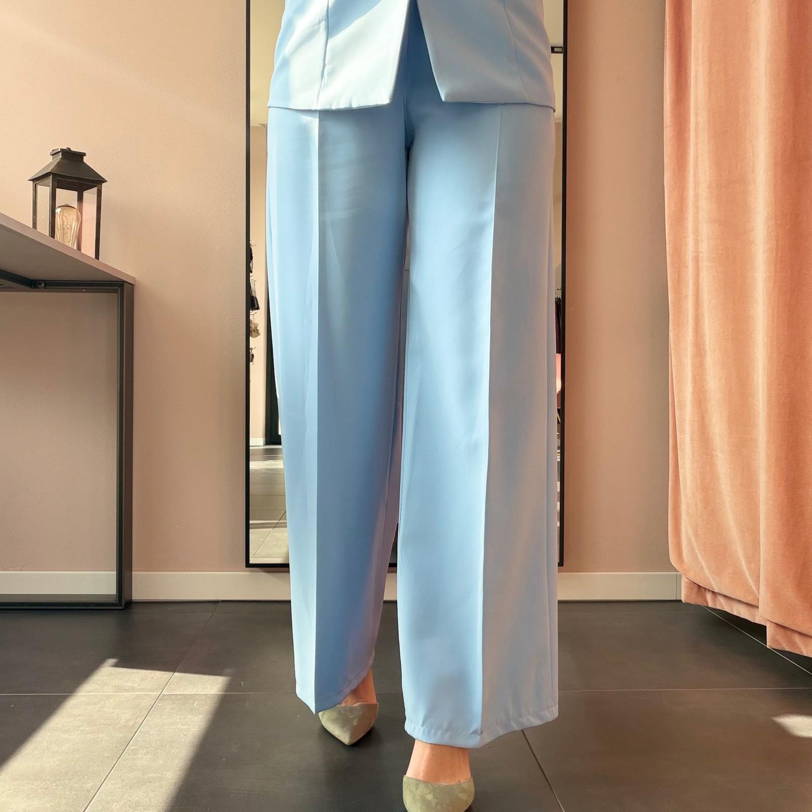 Completo Giacca Doppiopetto e Pantalone Gamba Larga - immagine 23