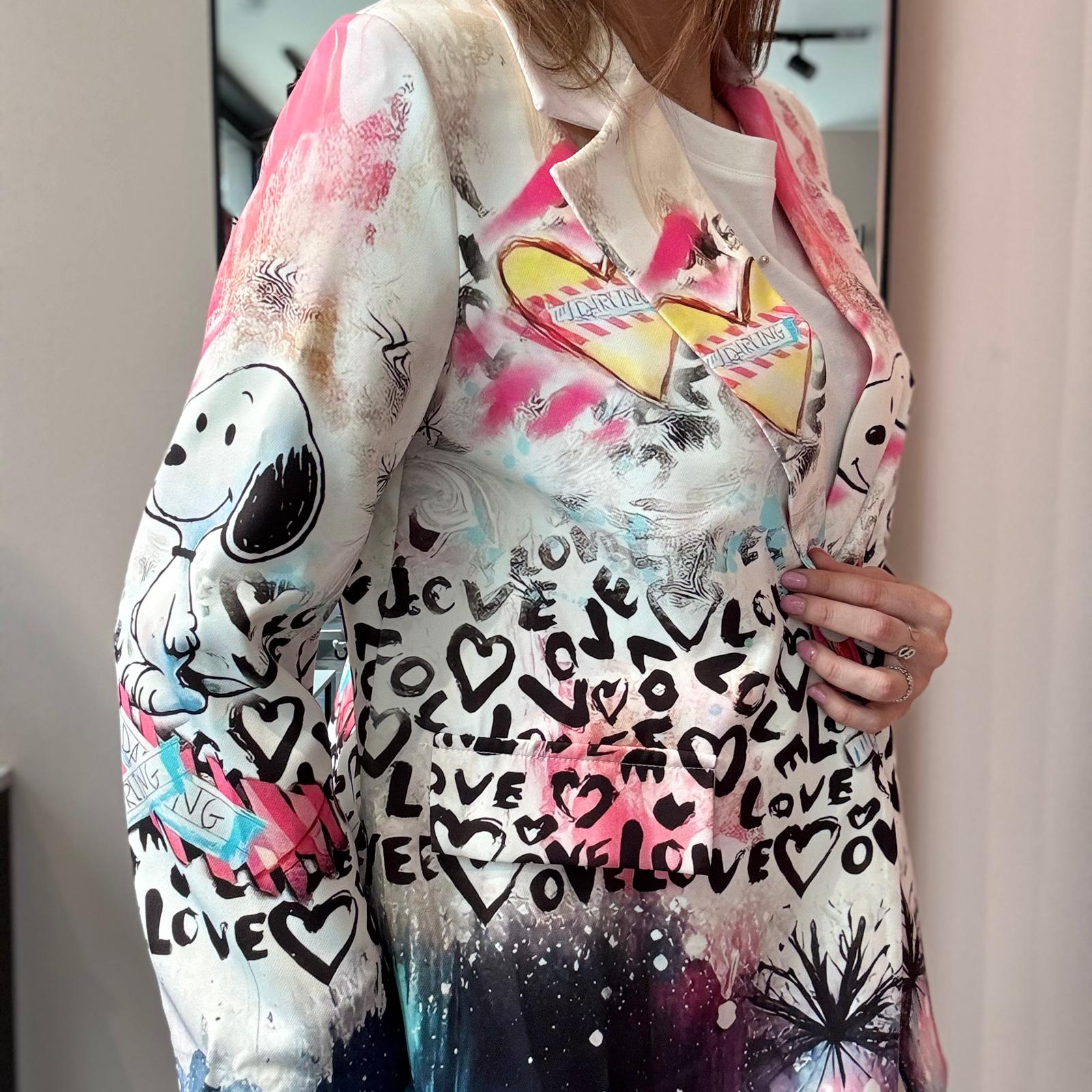 Giacca Oversize Snoopy Love - immagine 3