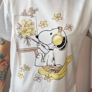 T-shirt Snoopy Pittore