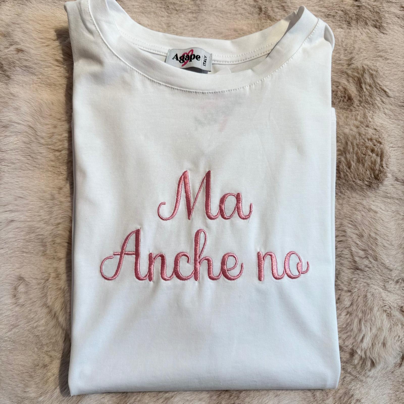 T-shirt " Ma anche no" - immagine 2
