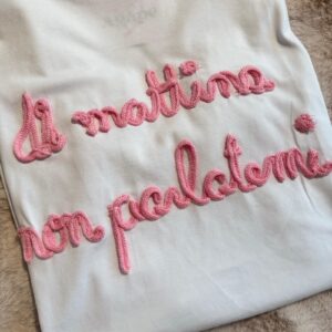 T-shirt " Di mattina non parlatemi"
