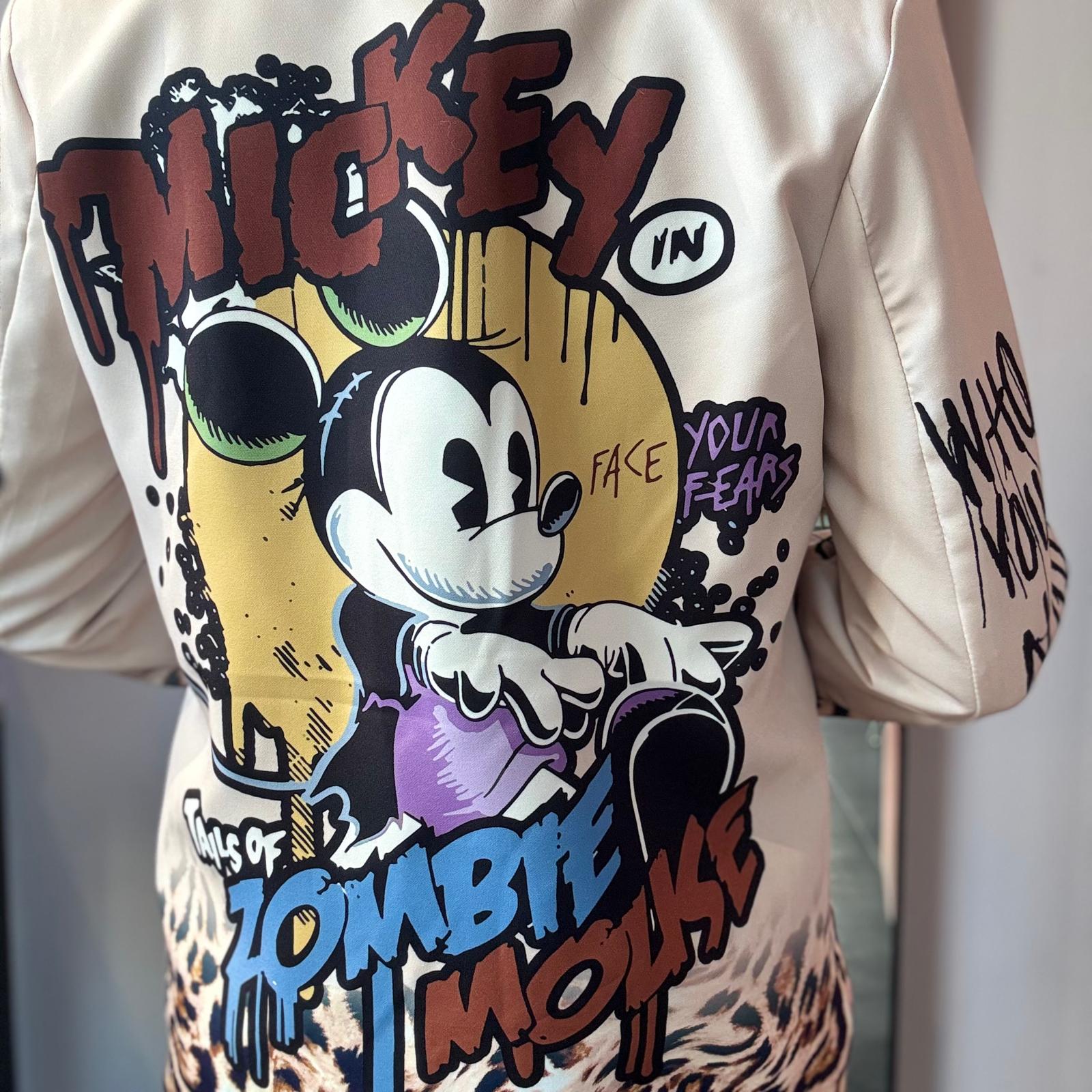 Giacca Oversize Topolino Zombie - immagine 2