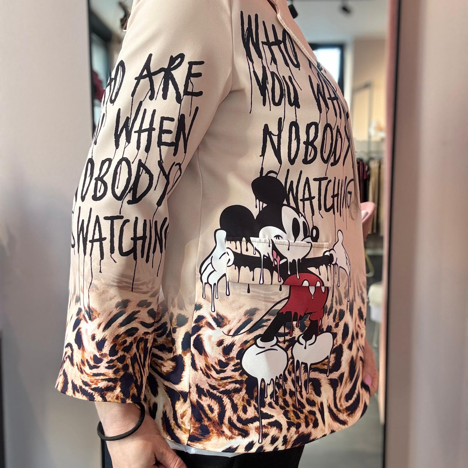 Giacca Oversize Topolino Zombie - immagine 3