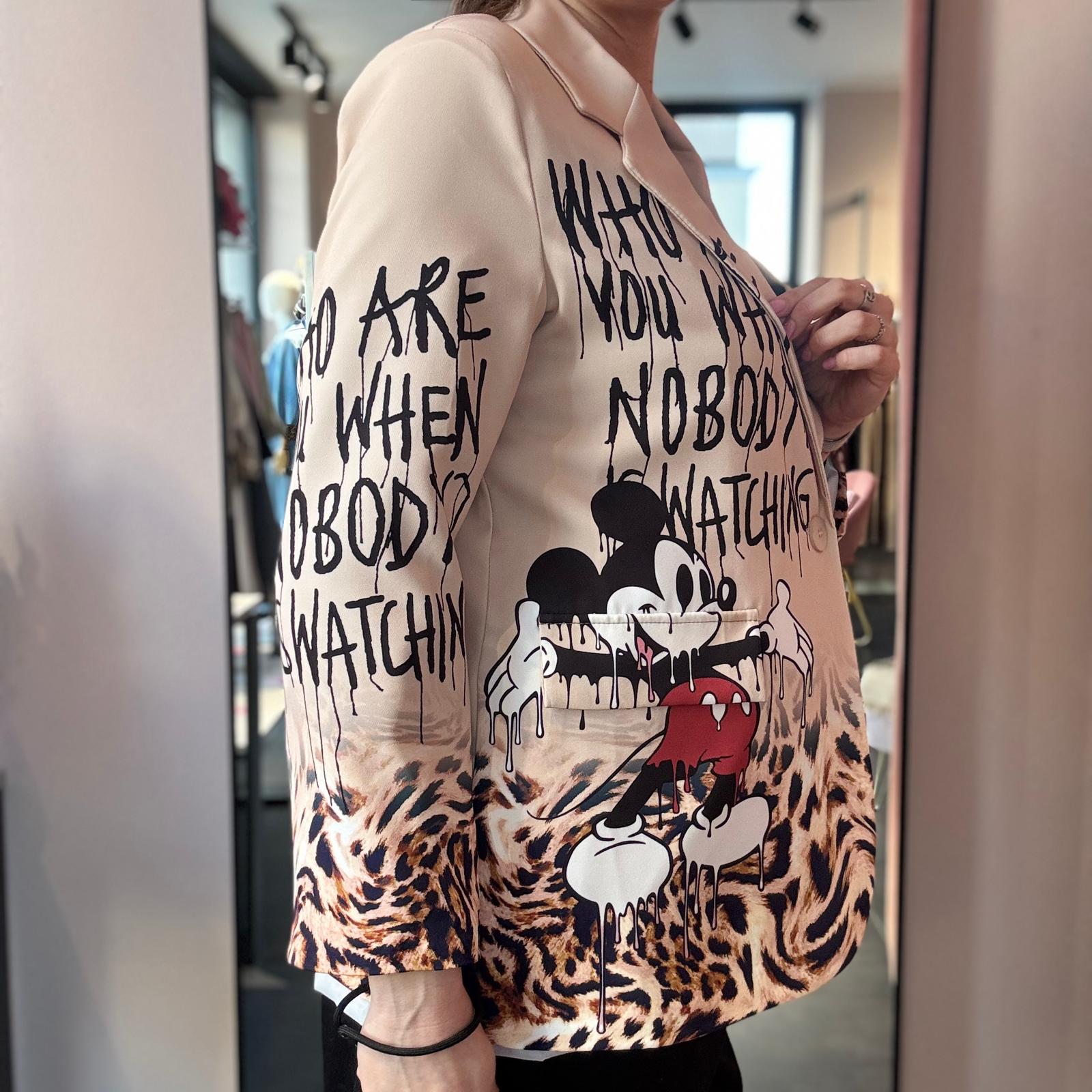 Giacca Oversize Topolino Zombie - immagine 4