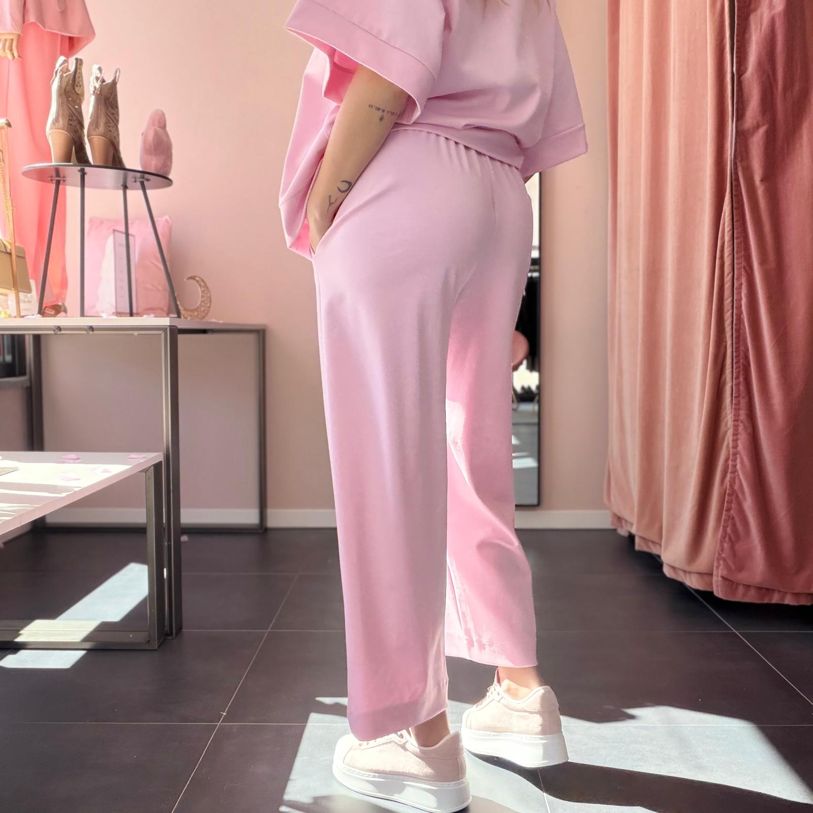 Pantaloni Tuta Gamba Larga - immagine 6