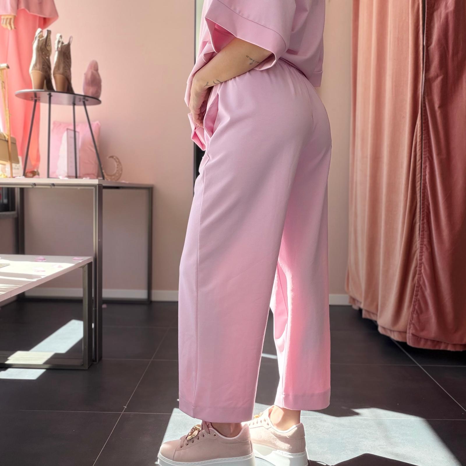 Pantaloni Tuta Gamba Larga - immagine 4