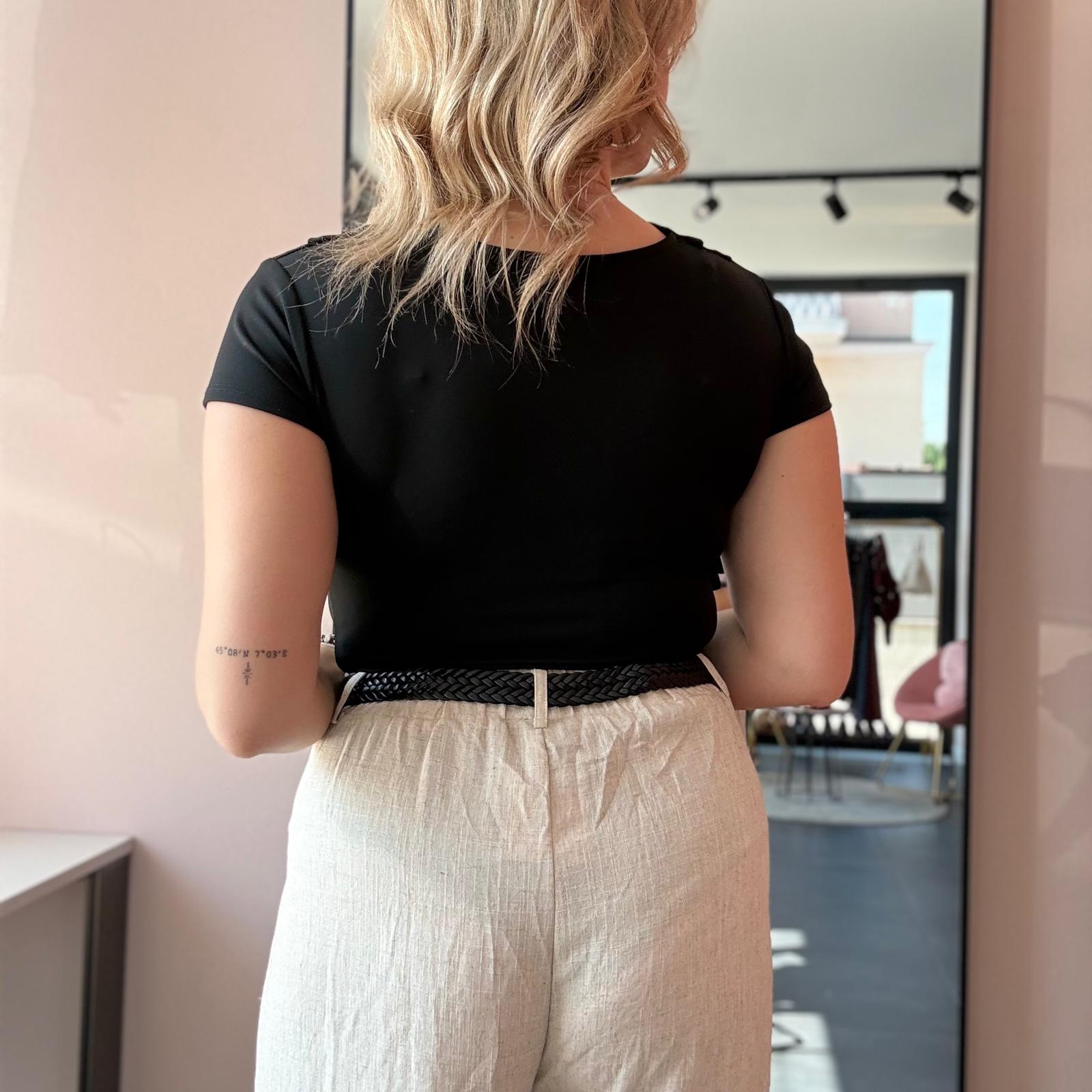 Body con Scollo Morbido - immagine 9
