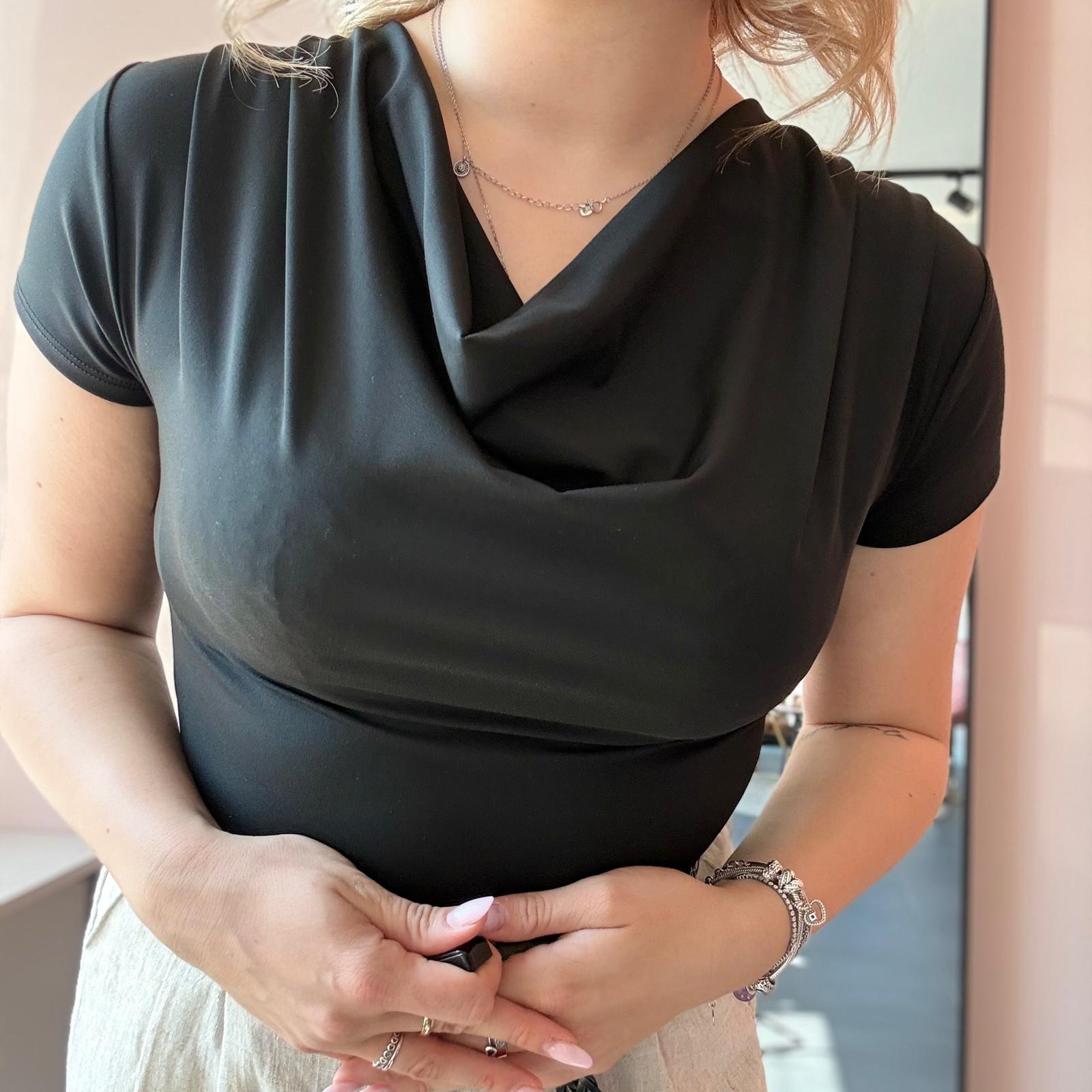 Body con Scollo Morbido - immagine 10