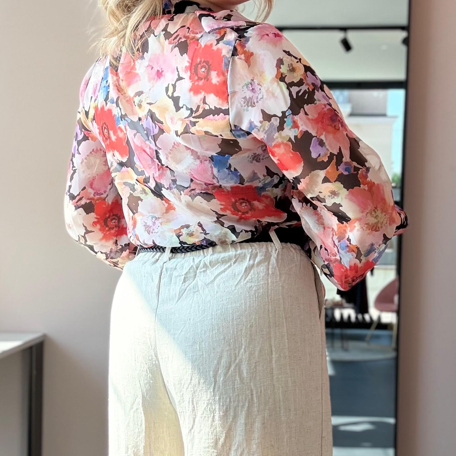 Pantalone Largo in Lino/Cotone - immagine 8