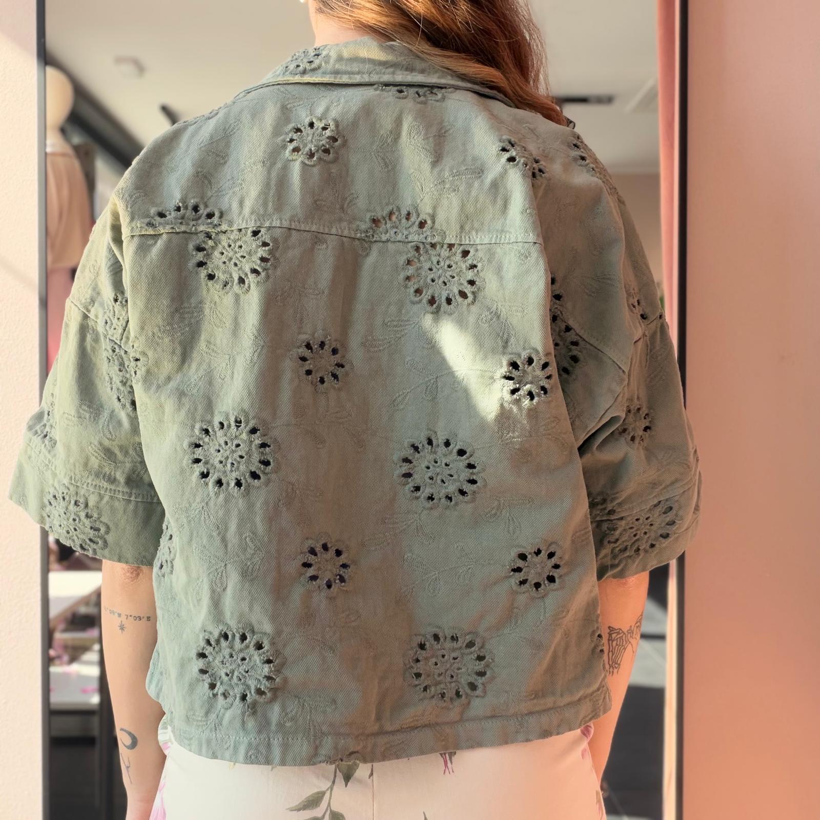 Giacca in Cotone Macramè - immagine 8