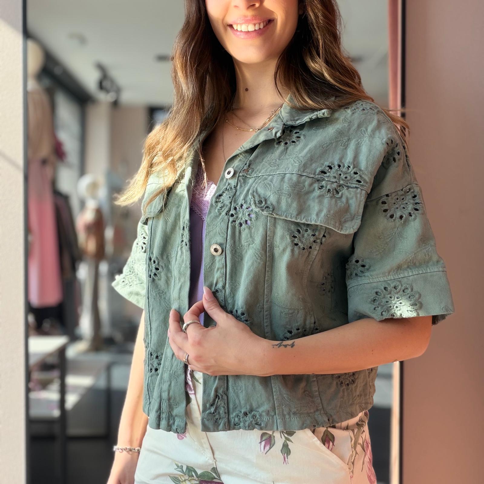 Giacca in Cotone Macramè - immagine 9