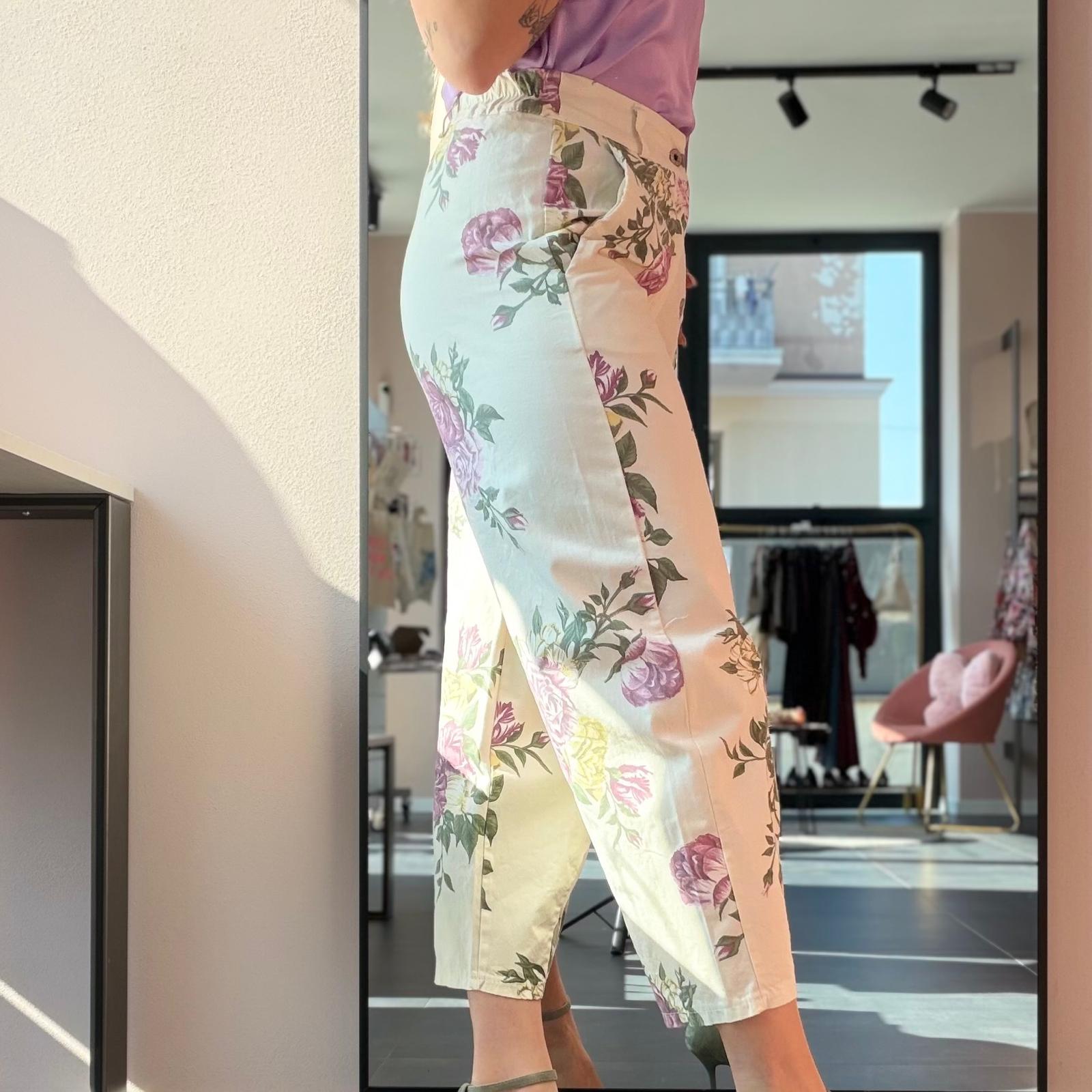 Pantalone Baloon Floreale - immagine 2