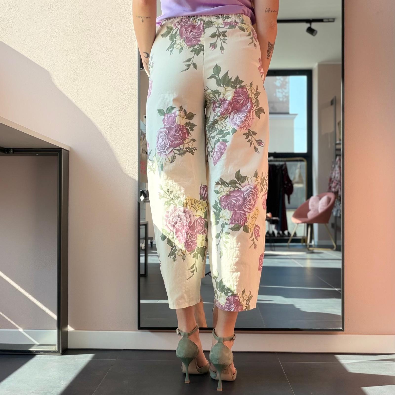 Pantalone Baloon Floreale - immagine 3