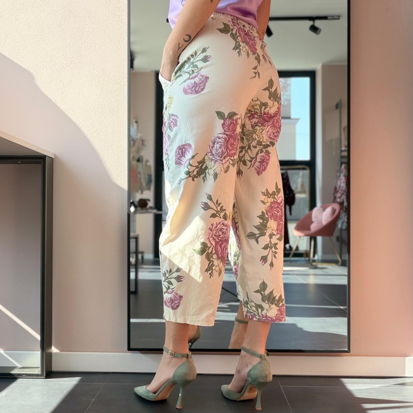 Pantalone Baloon Floreale - immagine 4