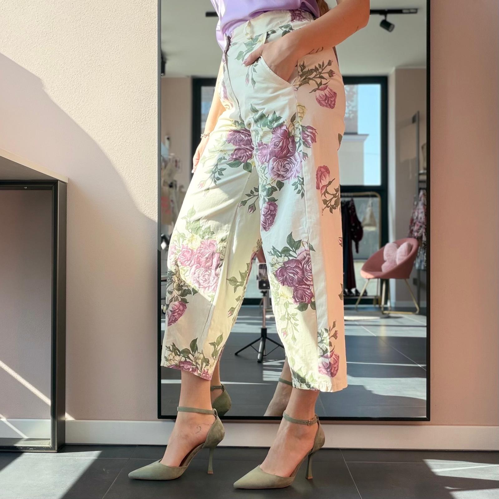 Pantalone Baloon Floreale - immagine 5