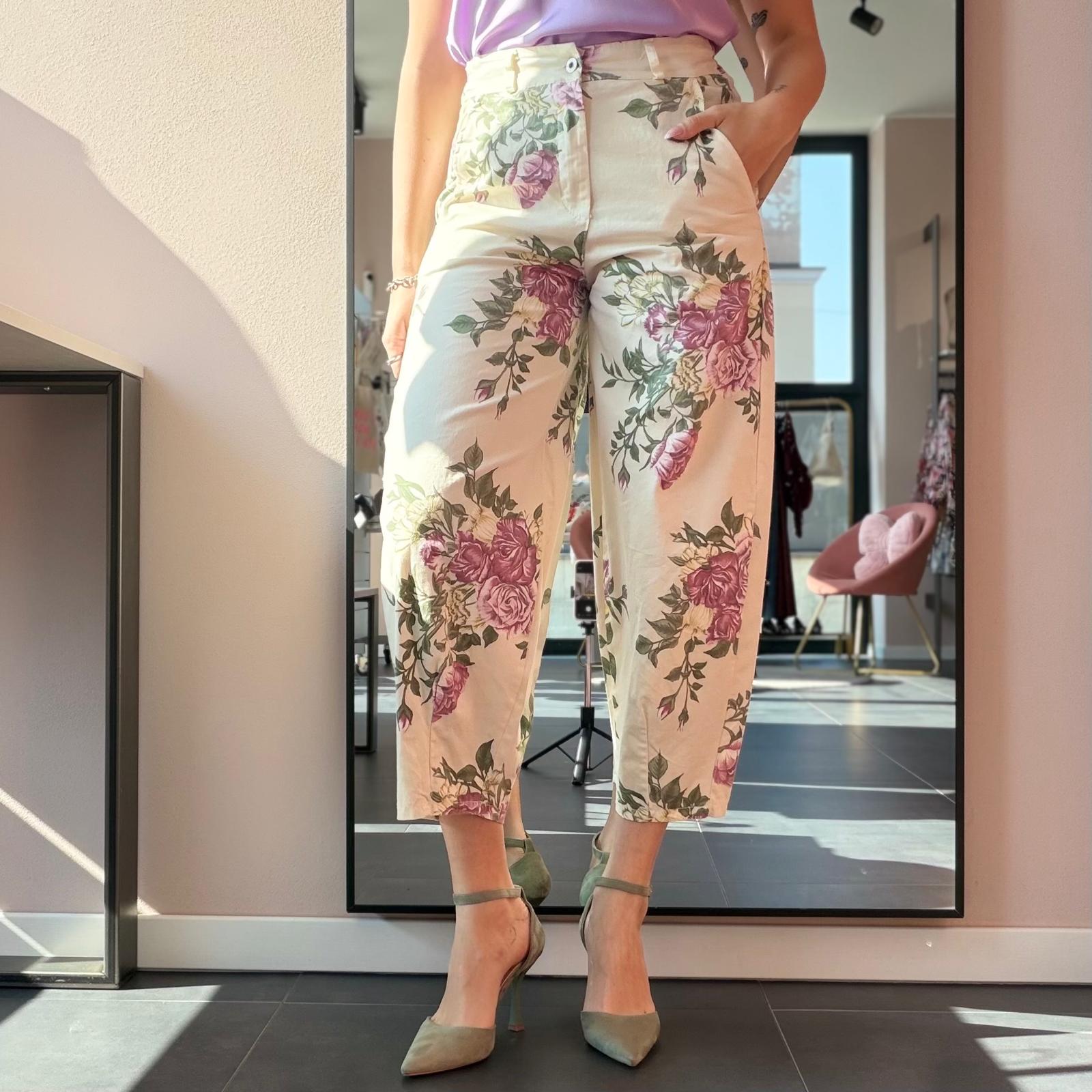Pantalone Baloon Floreale - immagine 6