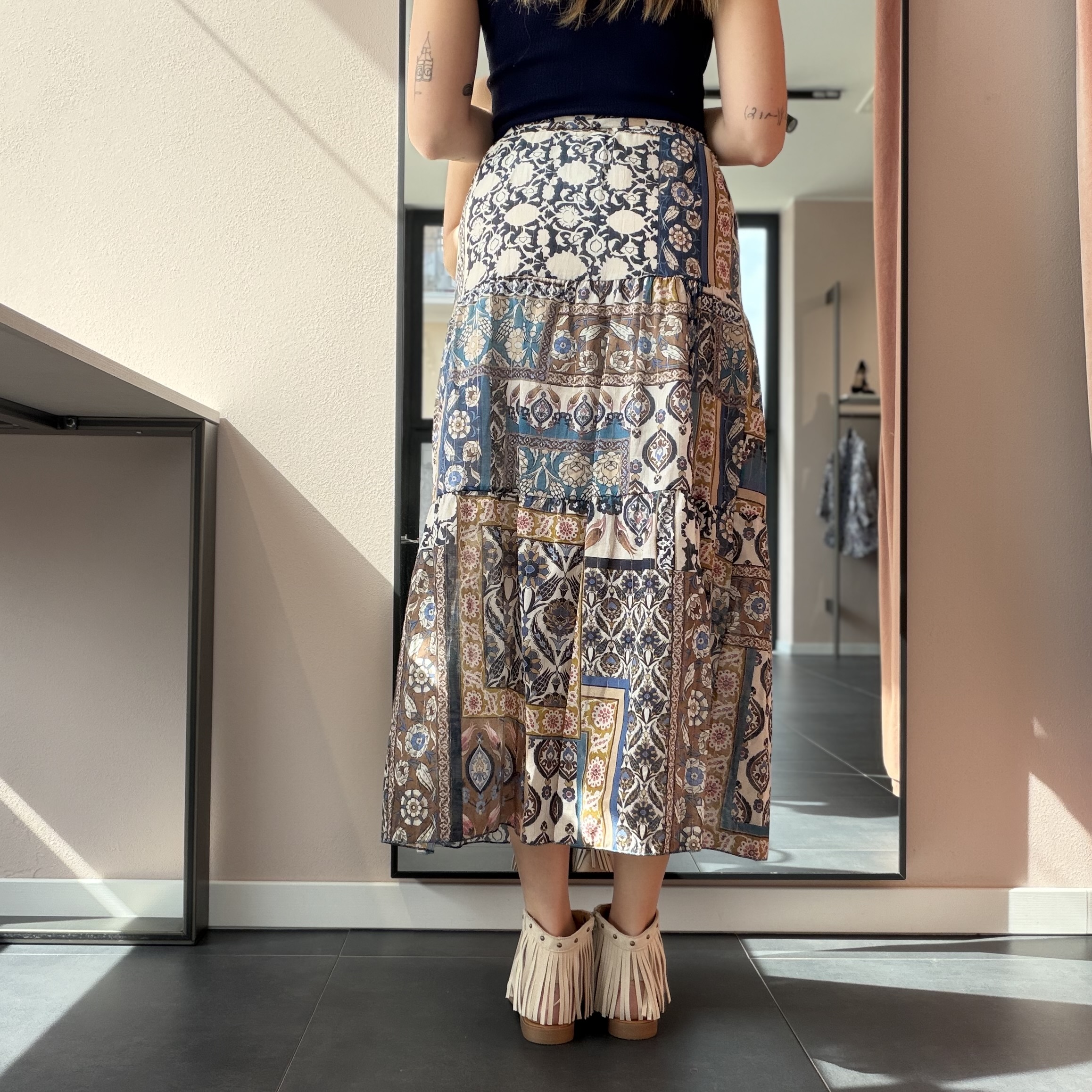 Gonna Lunga Boho Chic - immagine 3