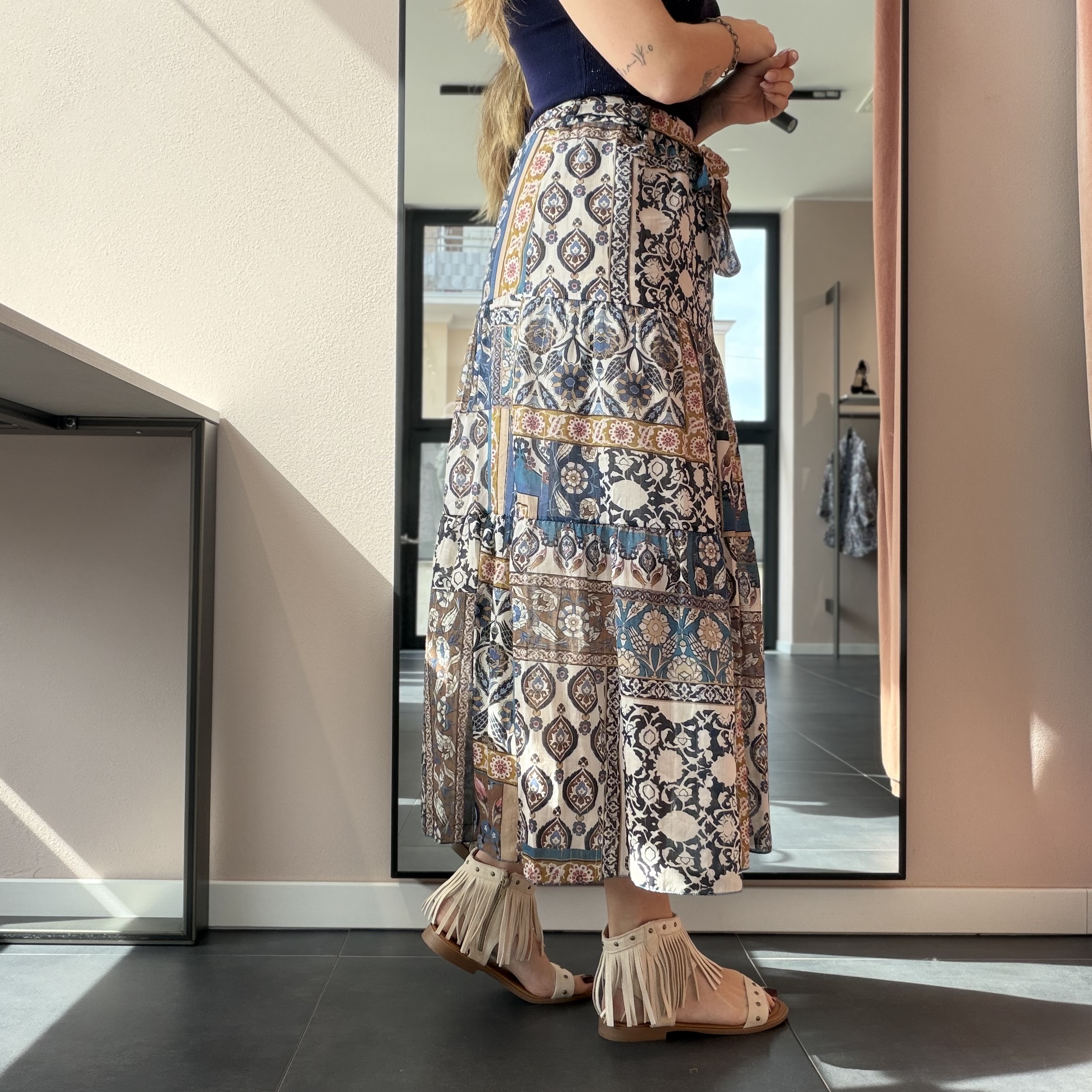 Gonna Lunga Boho Chic - immagine 4