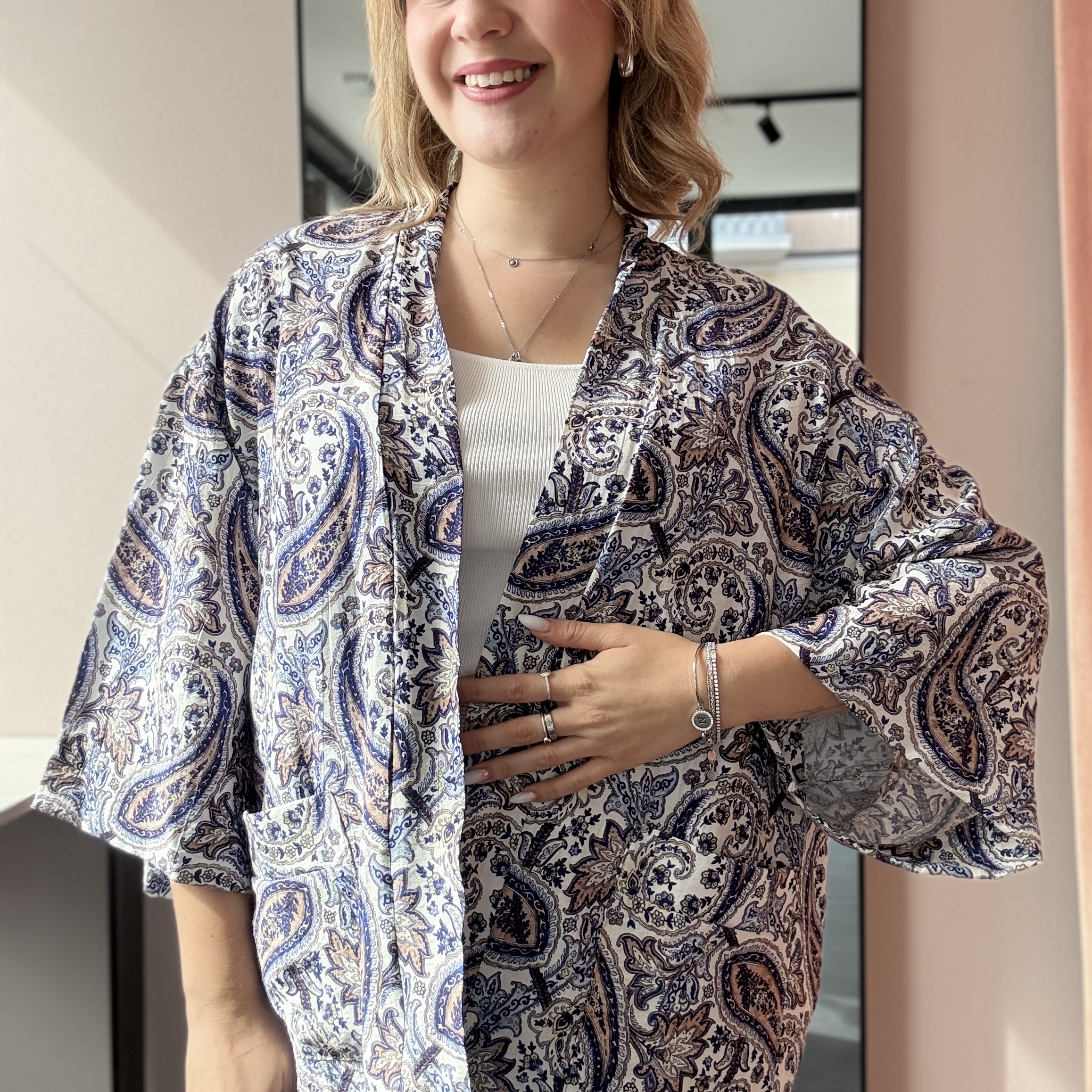 Kimono Fantasia Paisley - immagine 2