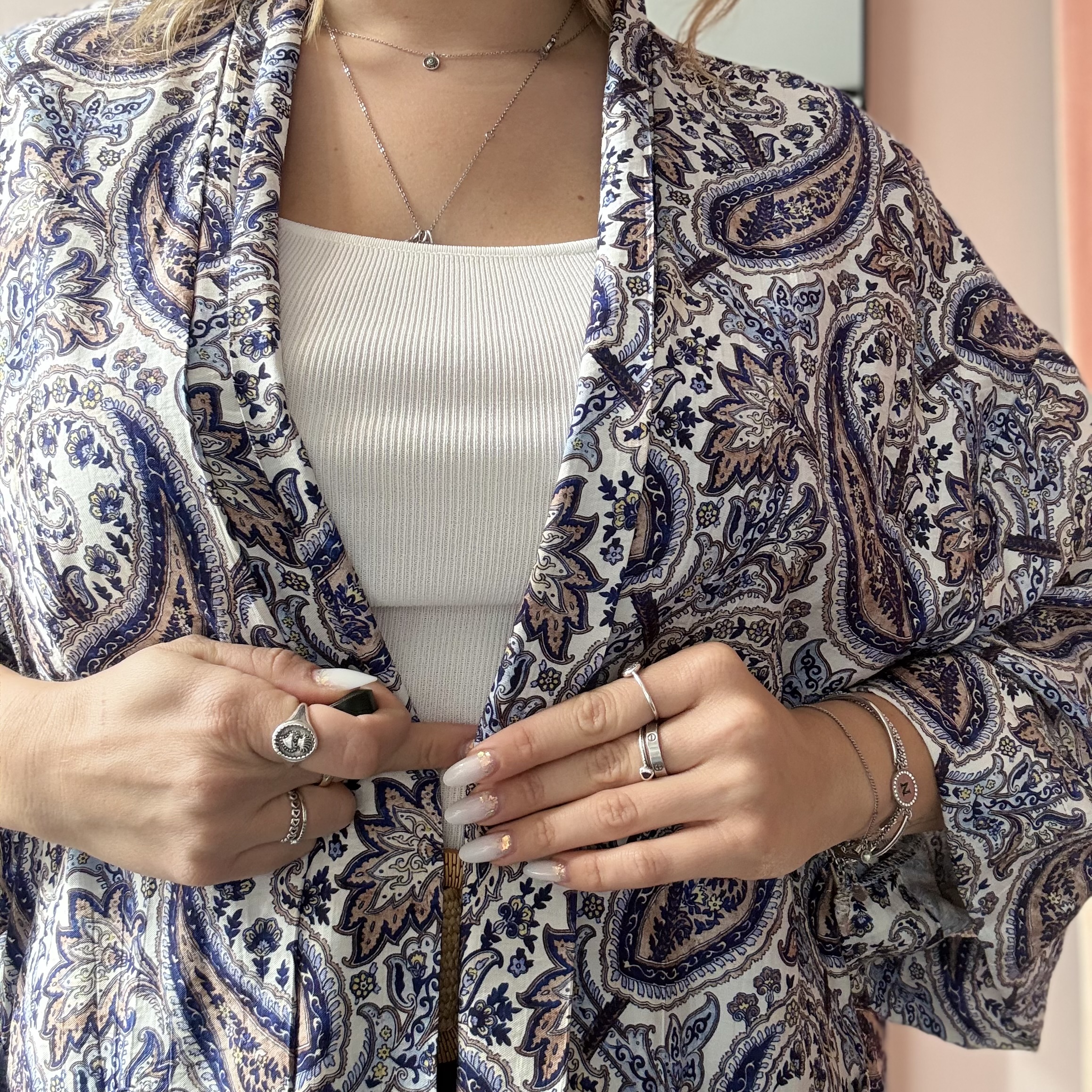 Kimono Fantasia Paisley - immagine 7