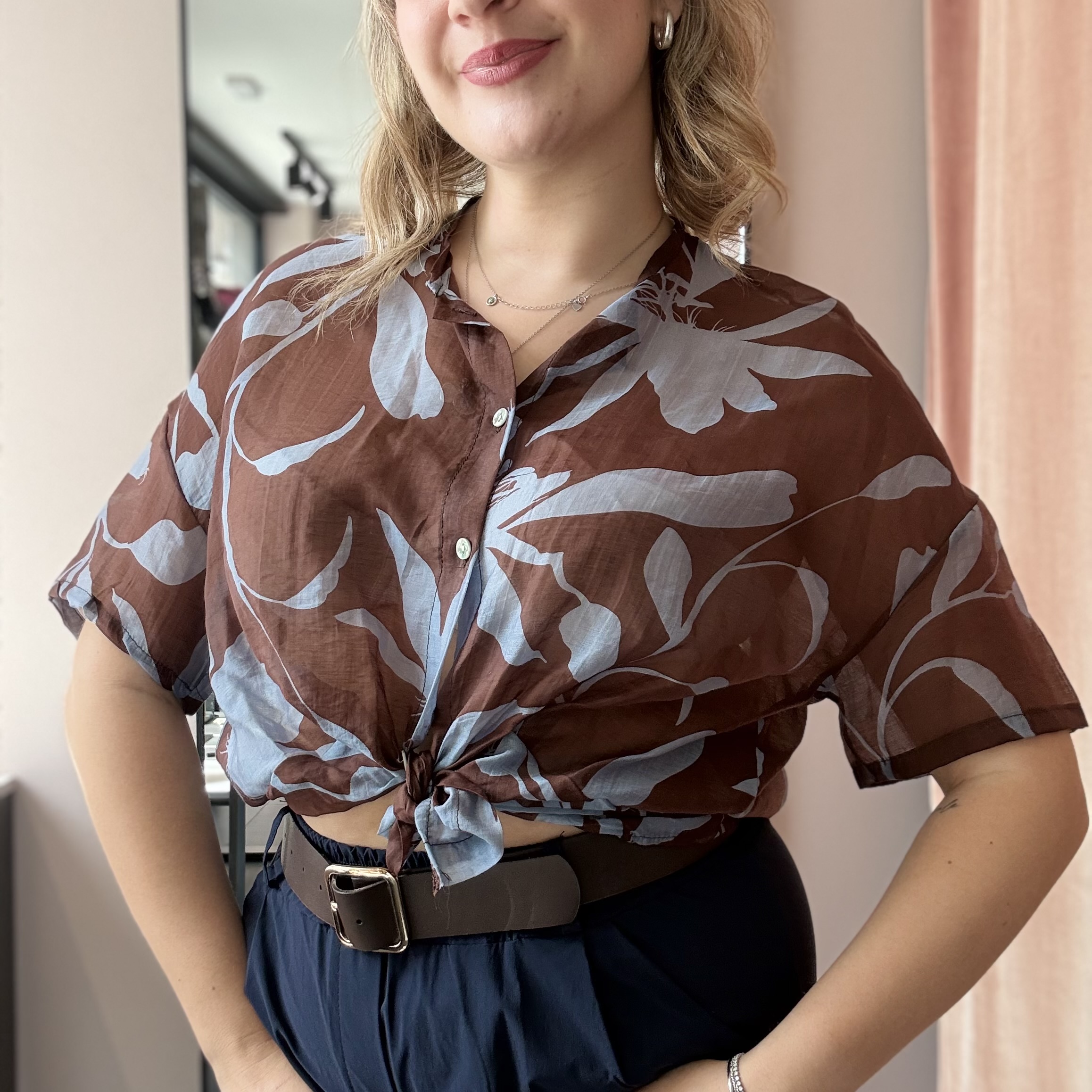 Camicia Fantasia Fiori