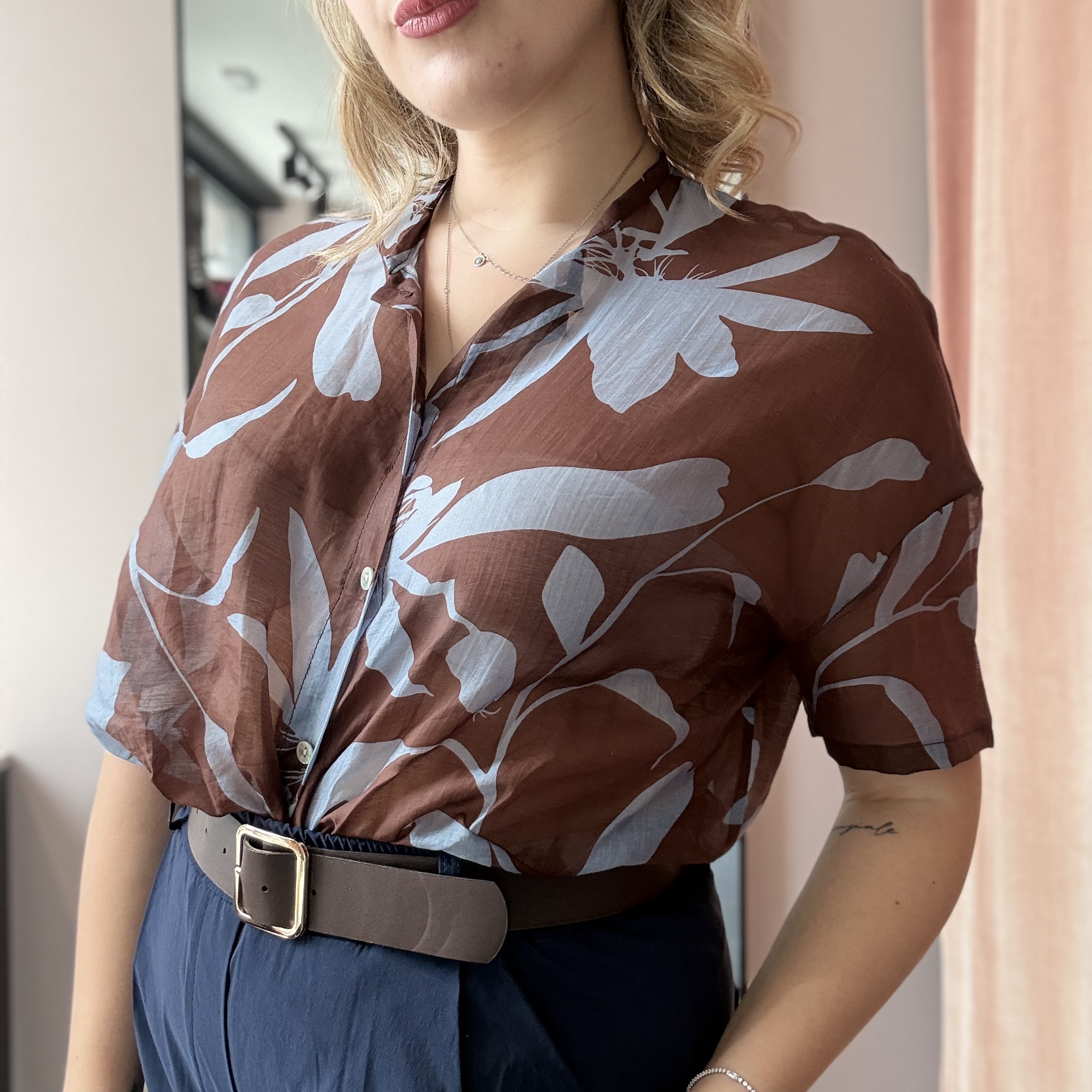 Camicia Fantasia Fiori - immagine 5