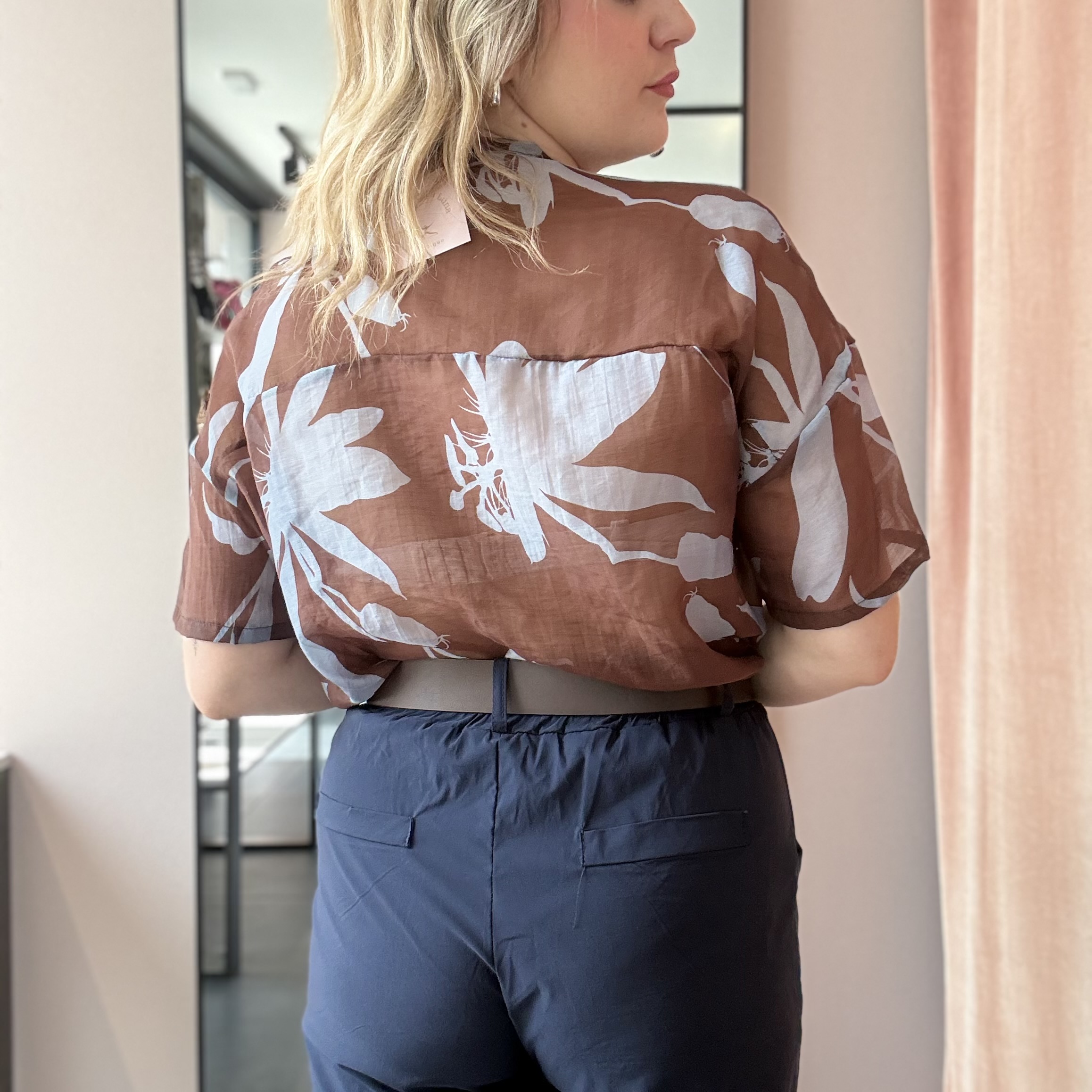 Camicia Fantasia Fiori - immagine 2