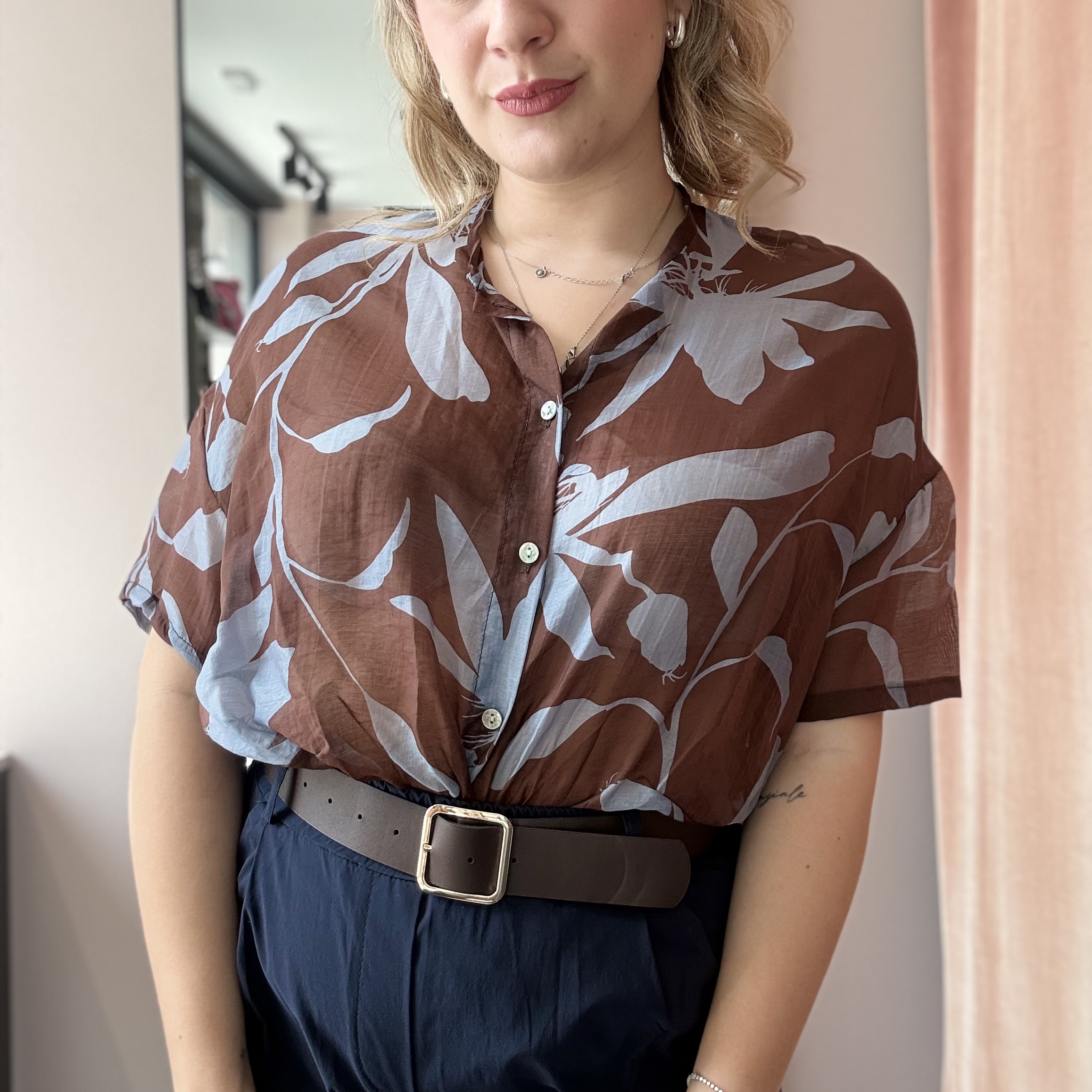 Camicia Fantasia Fiori - immagine 3