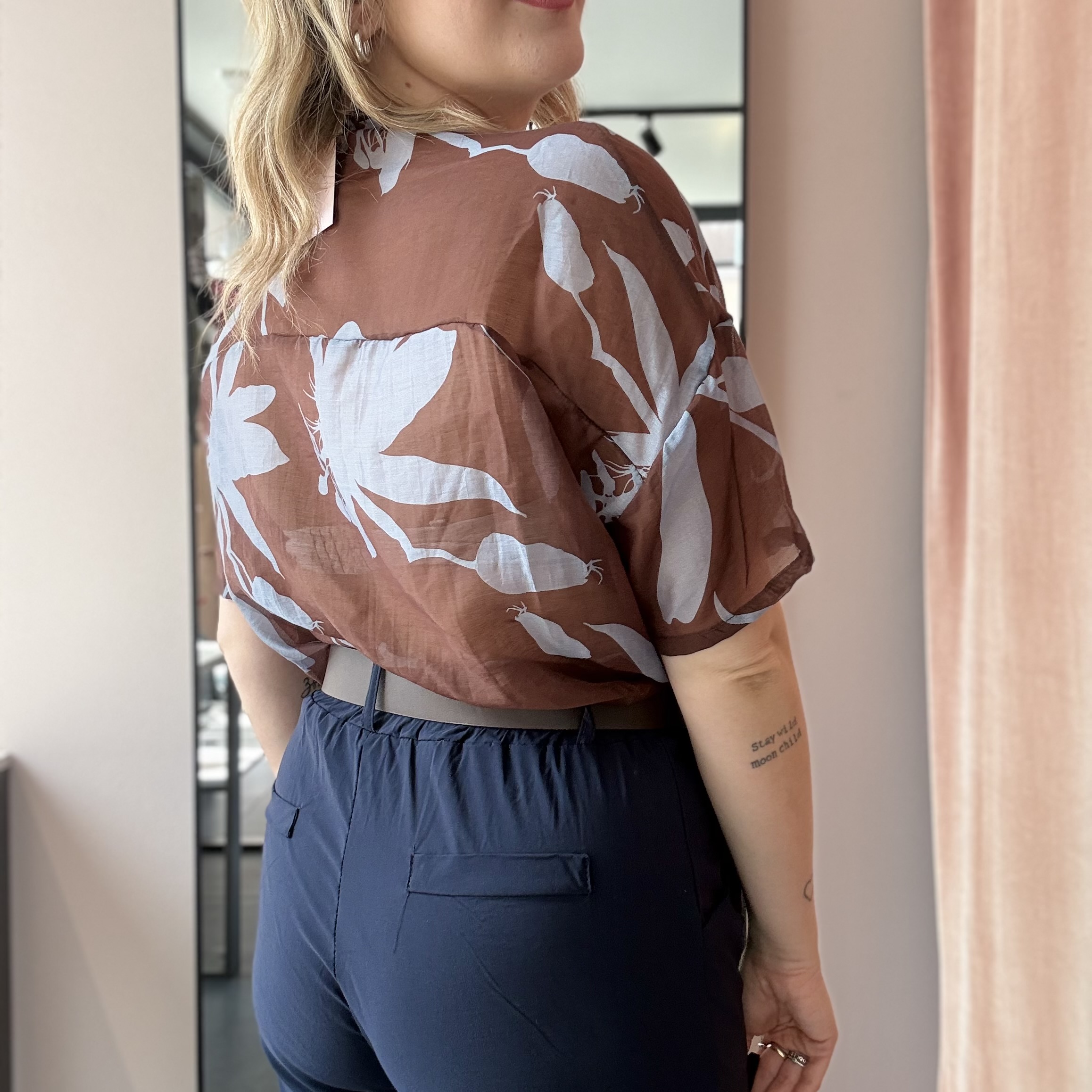 Camicia Fantasia Fiori - immagine 4
