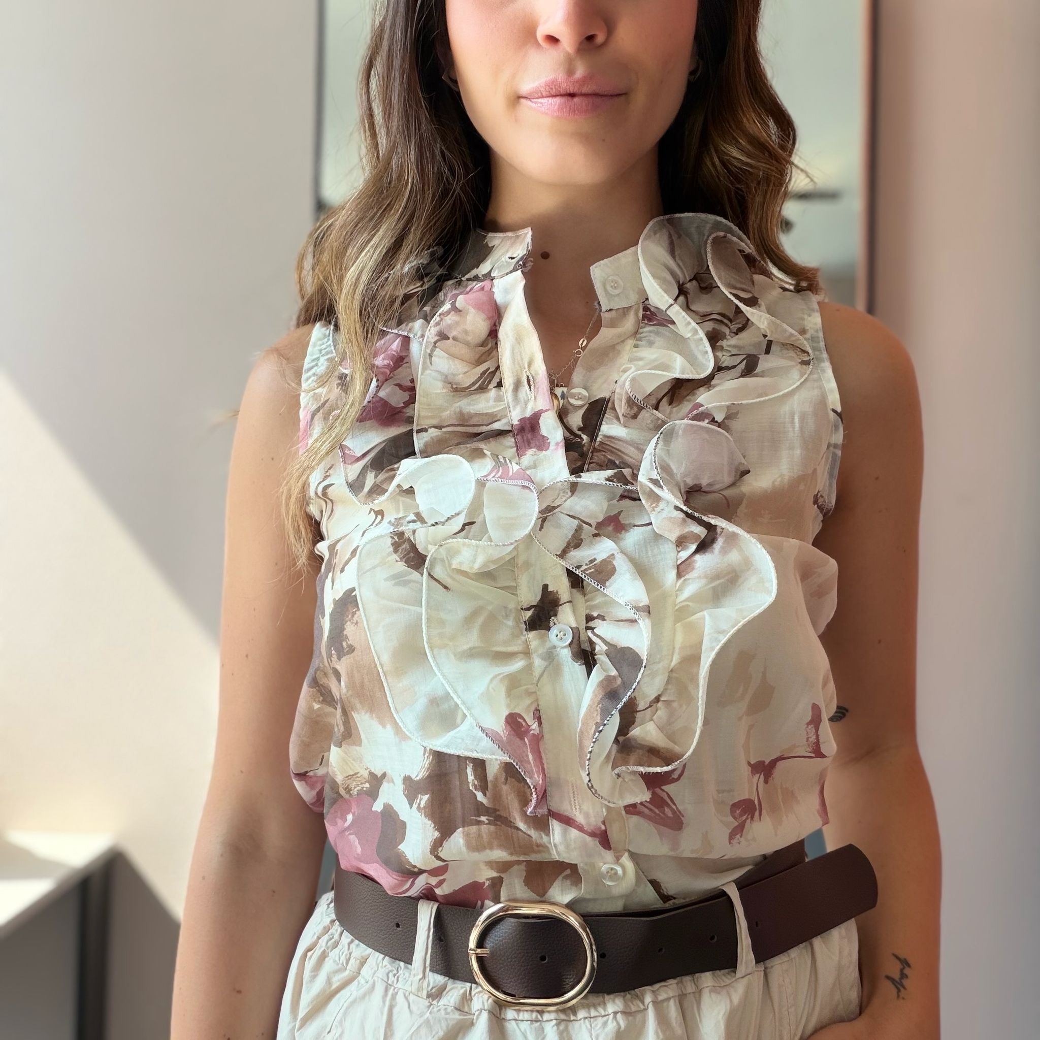 Camicia Floreale Rouches